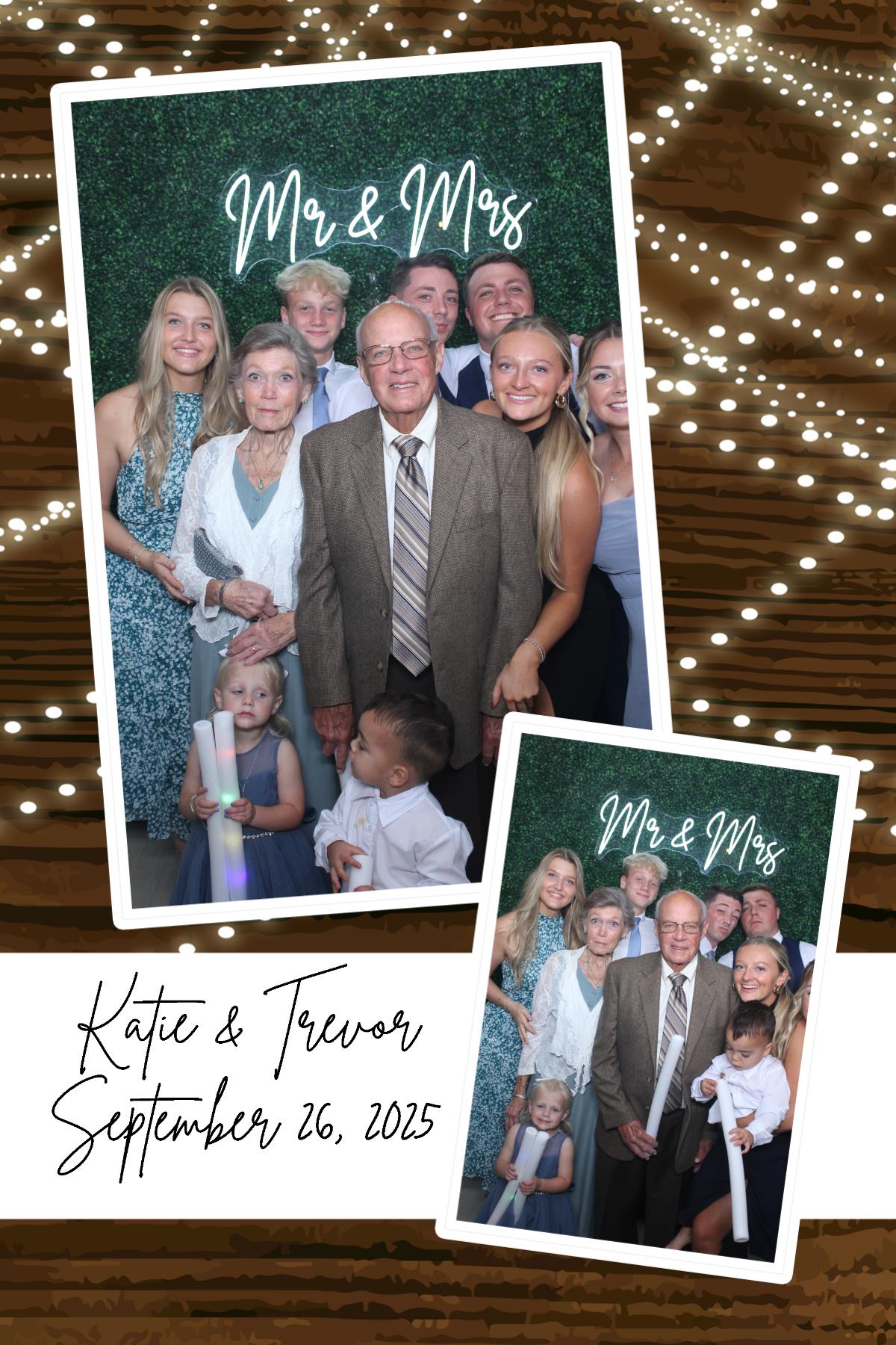 Katie & Trevor | View more photos from the event at gallery.photoboothcincy.com/u/PhotoBoothCincy/Katie-Trevor