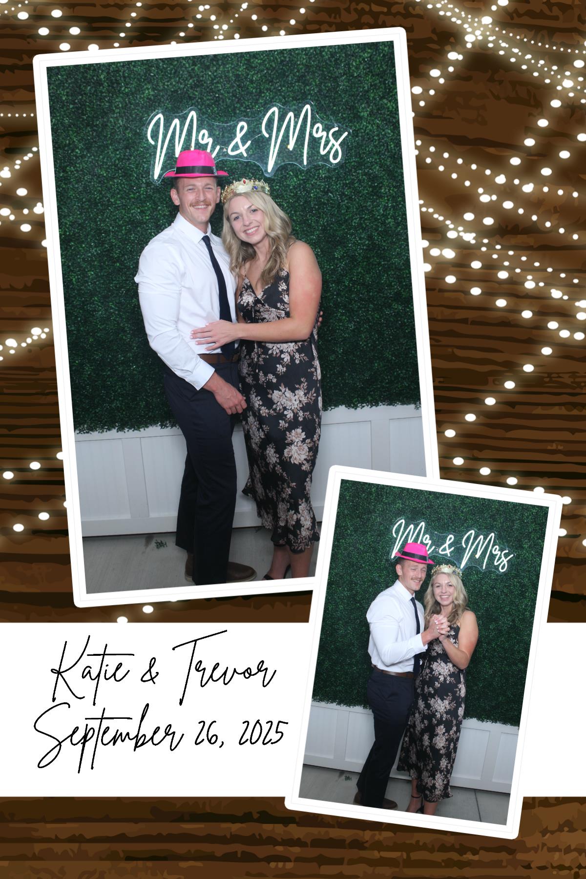 Katie & Trevor | View more photos from the event at gallery.photoboothcincy.com/u/PhotoBoothCincy/Katie-Trevor
