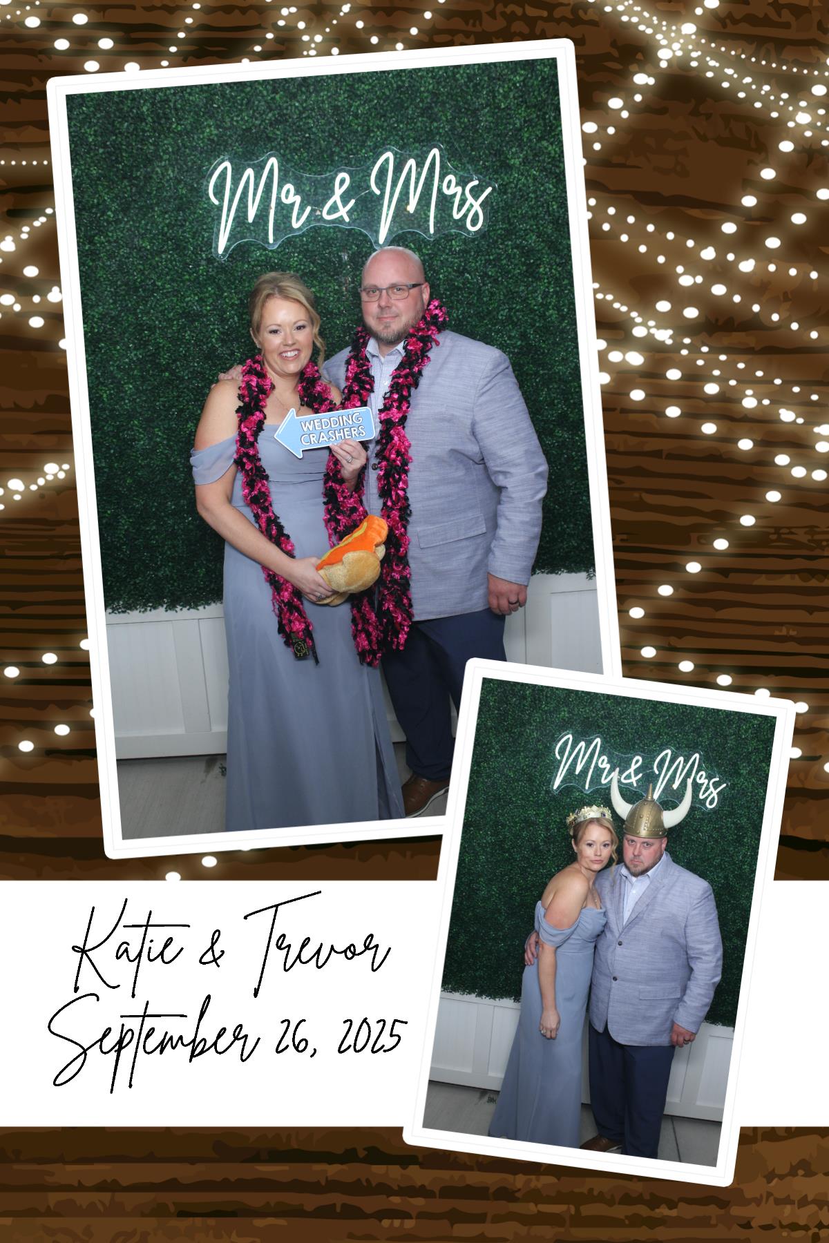 Katie & Trevor | View more photos from the event at gallery.photoboothcincy.com/u/PhotoBoothCincy/Katie-Trevor