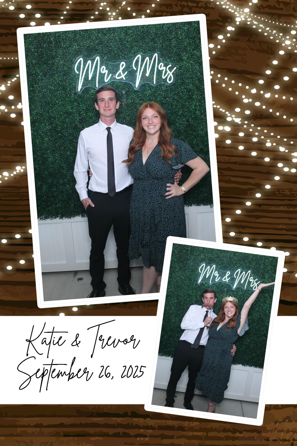 Katie & Trevor | View more photos from the event at gallery.photoboothcincy.com/u/PhotoBoothCincy/Katie-Trevor
