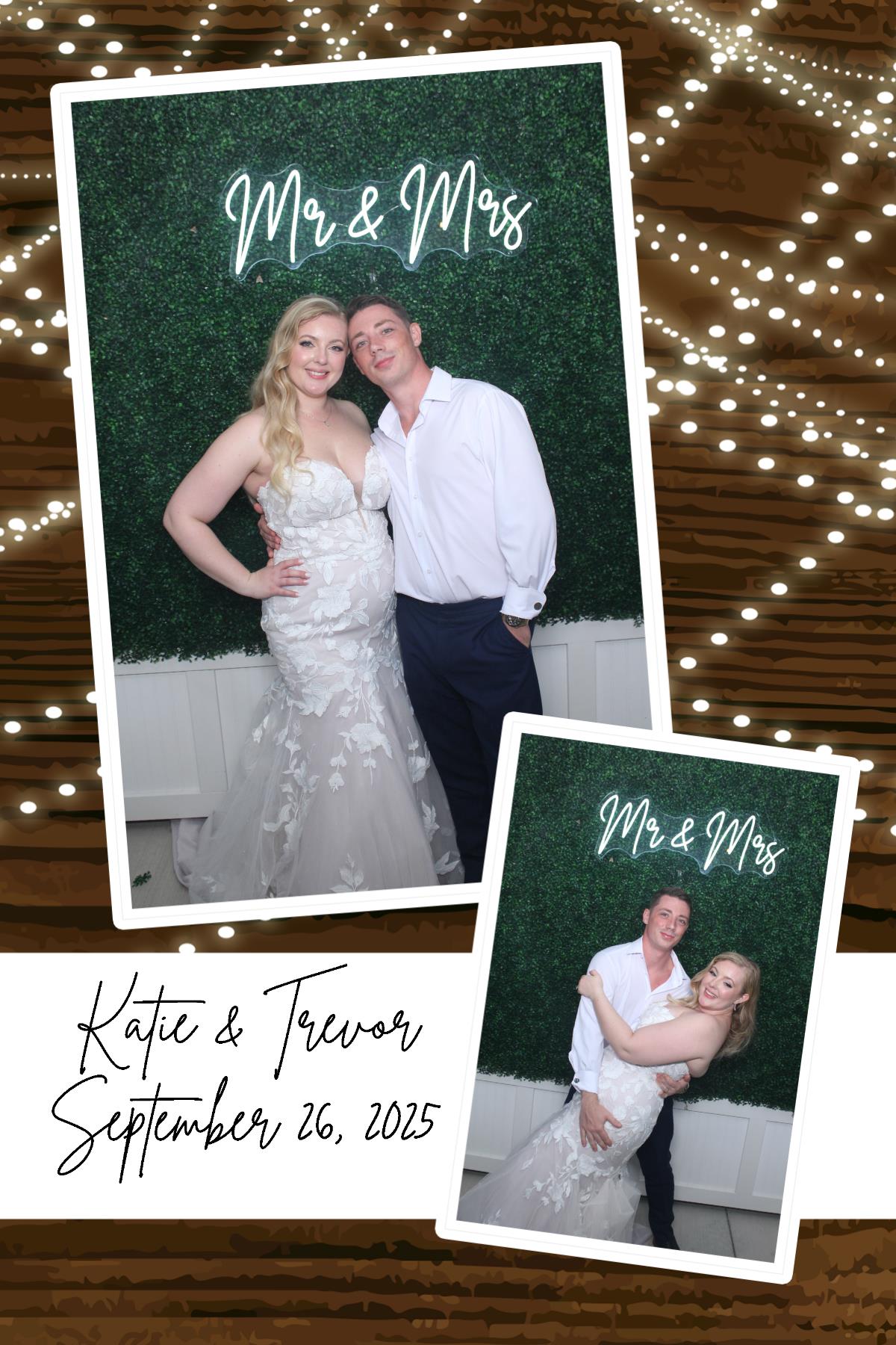 Katie & Trevor | View more photos from the event at gallery.photoboothcincy.com/u/PhotoBoothCincy/Katie-Trevor