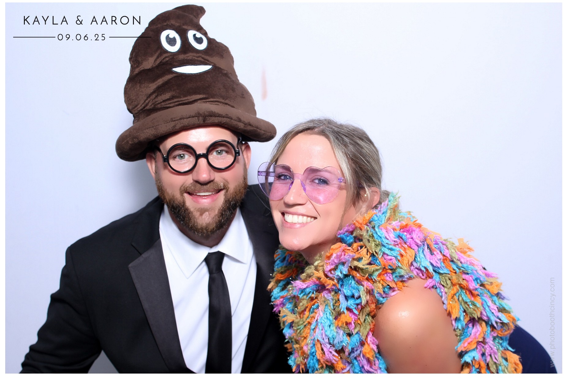 Kayla & Aaron | View more photos from the event at gallery.photoboothcincy.com/u/PhotoBoothCincy/Kayla-Aaron