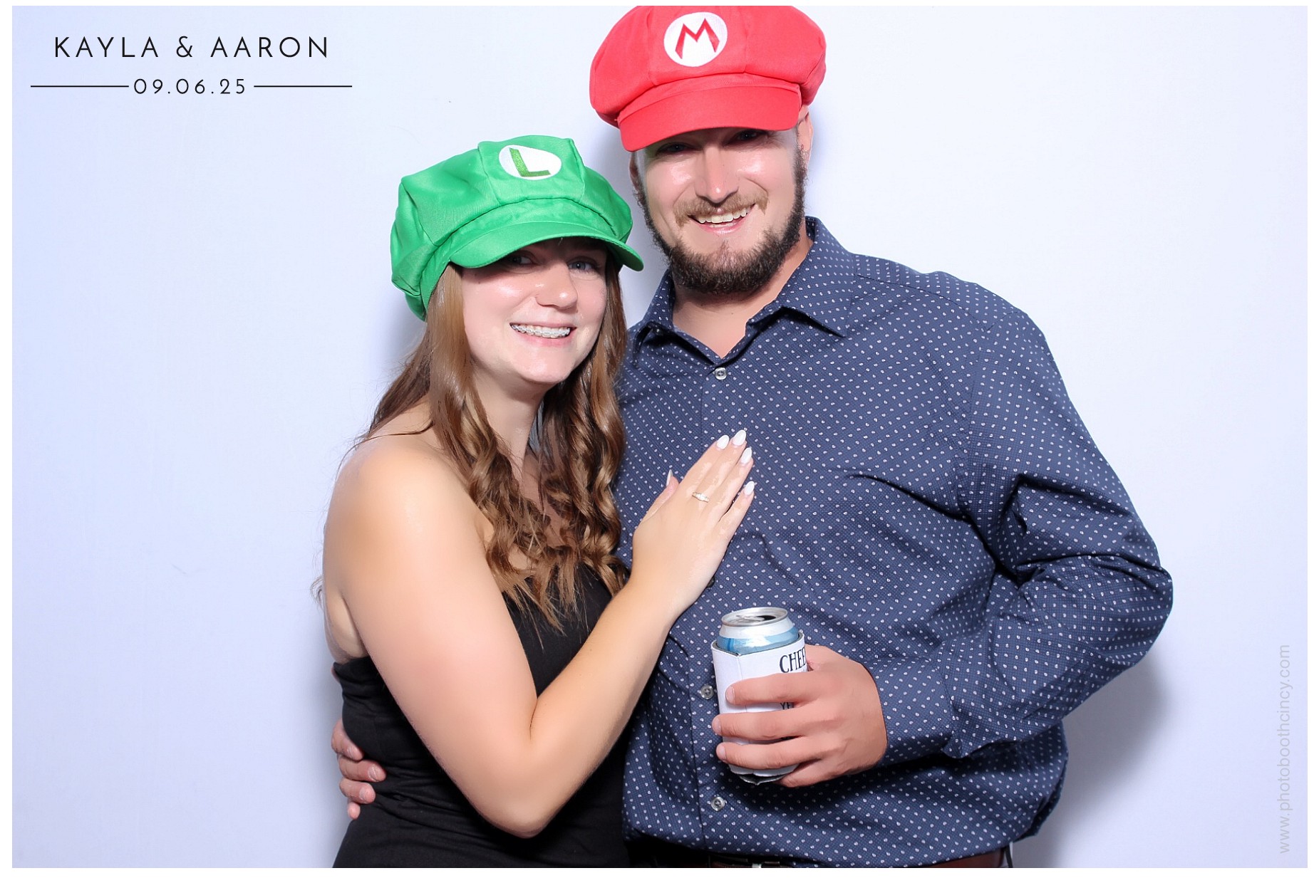 Kayla & Aaron | View more photos from the event at gallery.photoboothcincy.com/u/PhotoBoothCincy/Kayla-Aaron