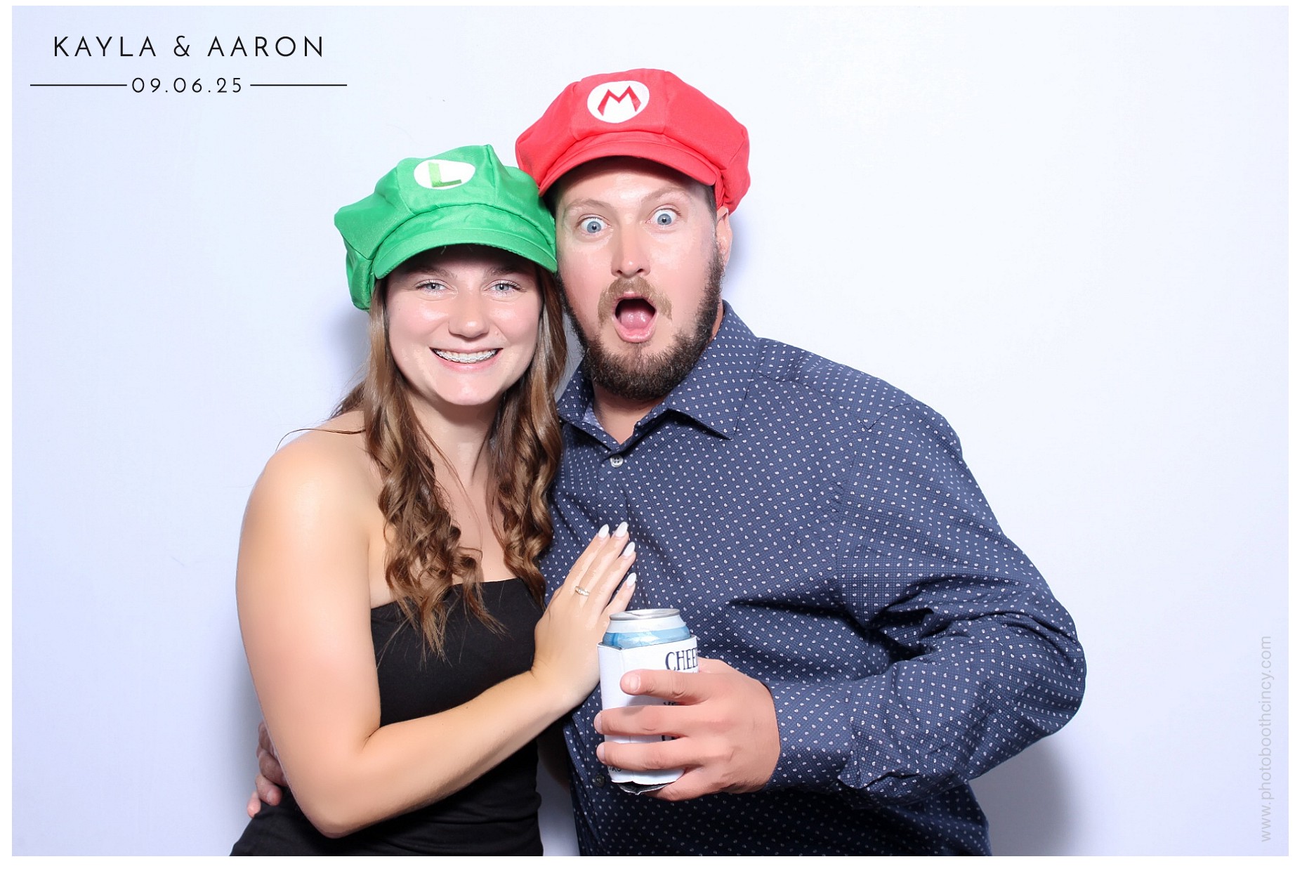 Kayla & Aaron | View more photos from the event at gallery.photoboothcincy.com/u/PhotoBoothCincy/Kayla-Aaron