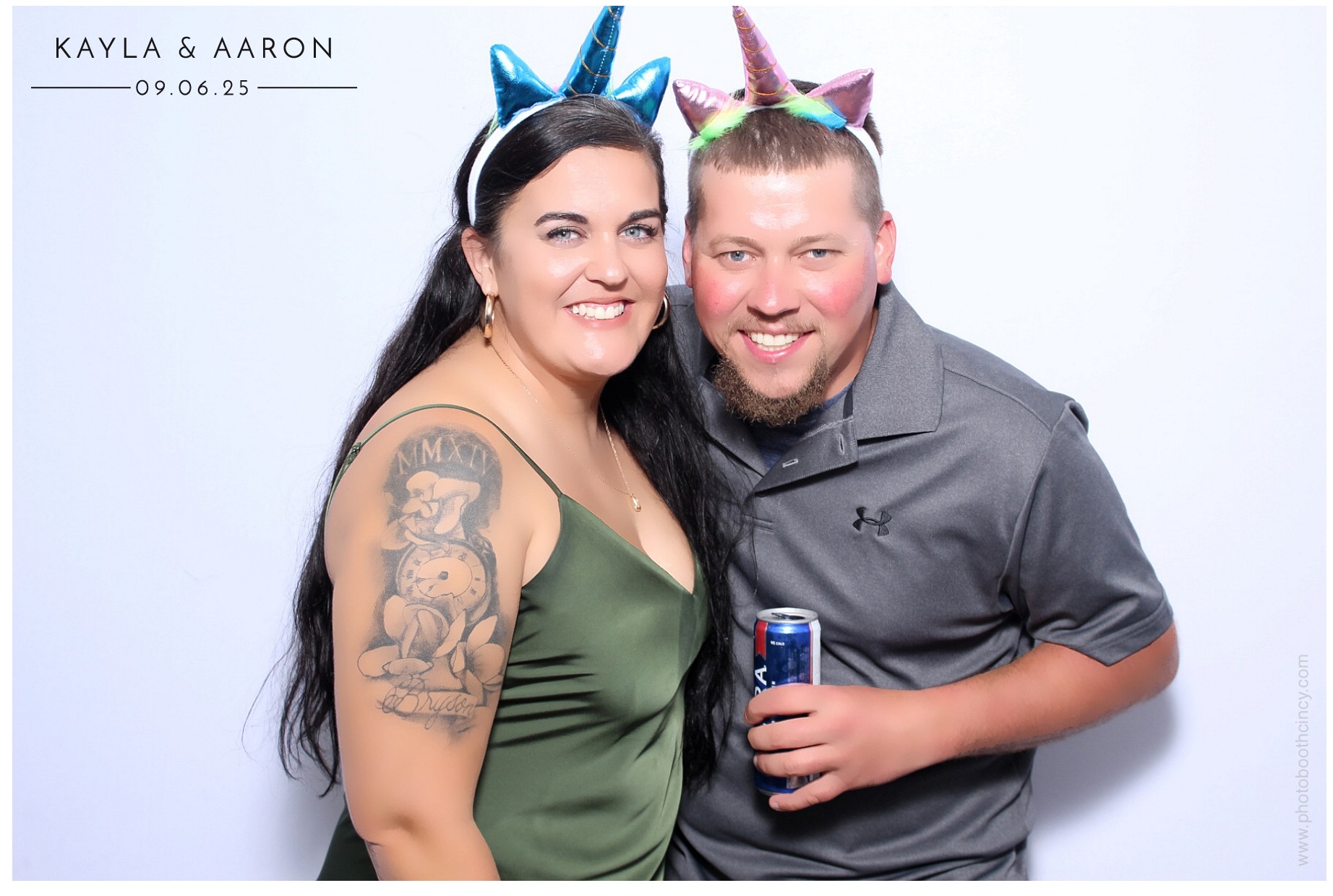 Kayla & Aaron | View more photos from the event at gallery.photoboothcincy.com/u/PhotoBoothCincy/Kayla-Aaron