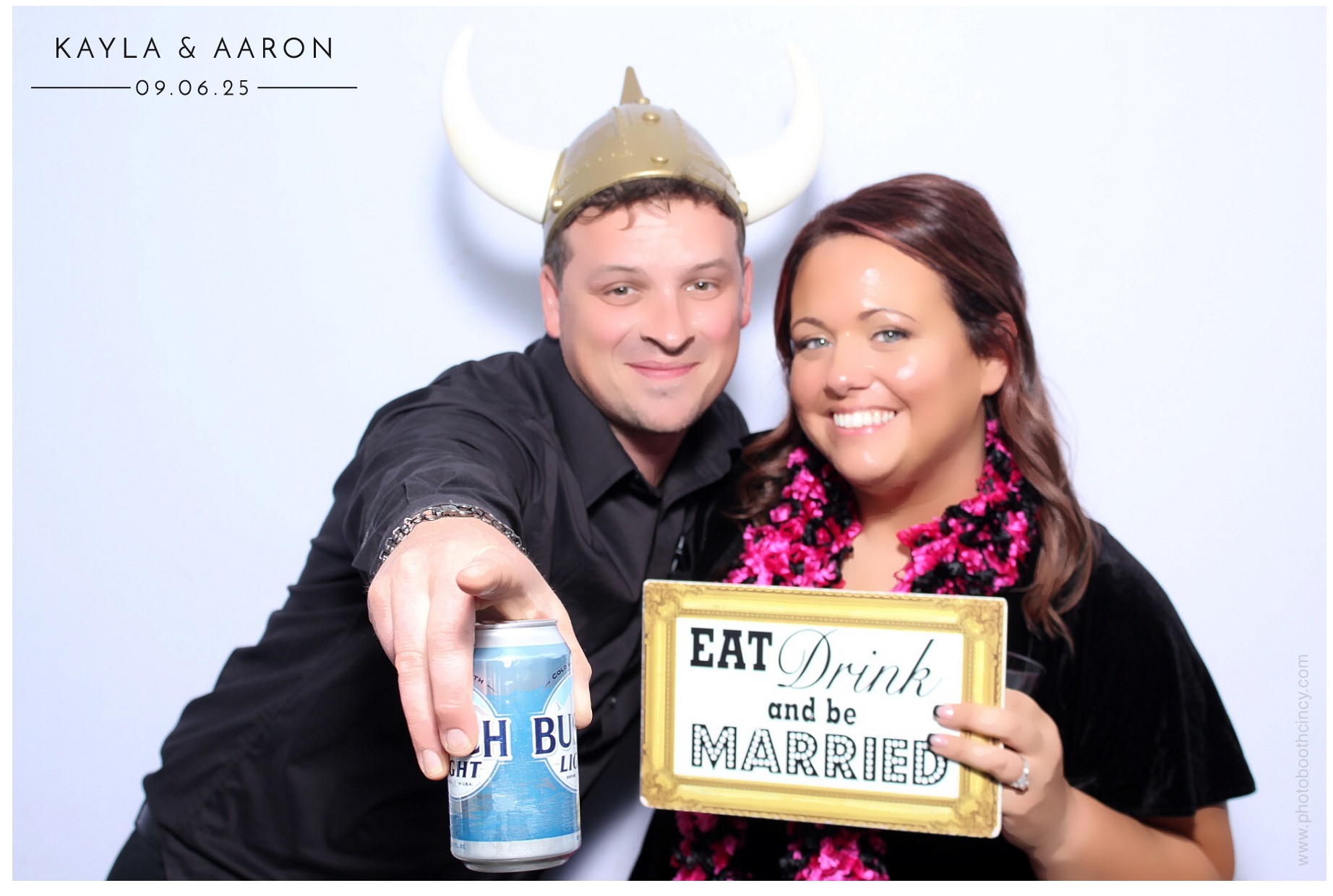 Kayla & Aaron | View more photos from the event at gallery.photoboothcincy.com/u/PhotoBoothCincy/Kayla-Aaron