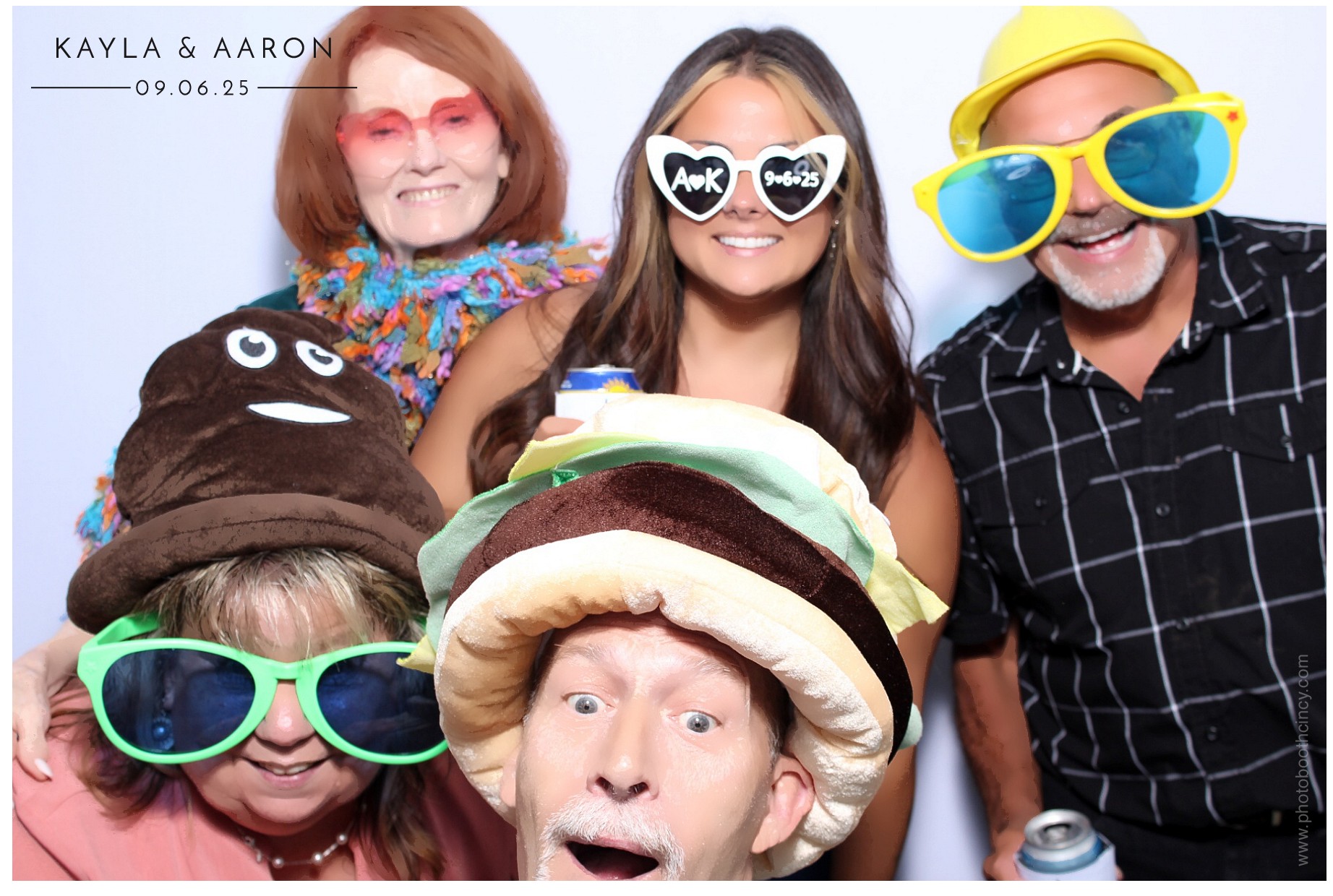 Kayla & Aaron | View more photos from the event at gallery.photoboothcincy.com/u/PhotoBoothCincy/Kayla-Aaron