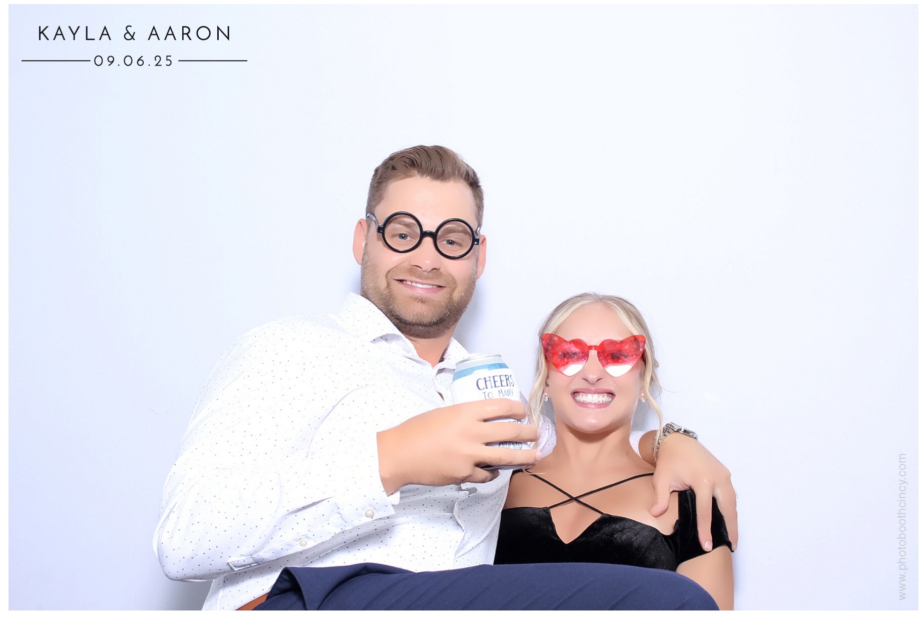 Kayla & Aaron | View more photos from the event at gallery.photoboothcincy.com/u/PhotoBoothCincy/Kayla-Aaron