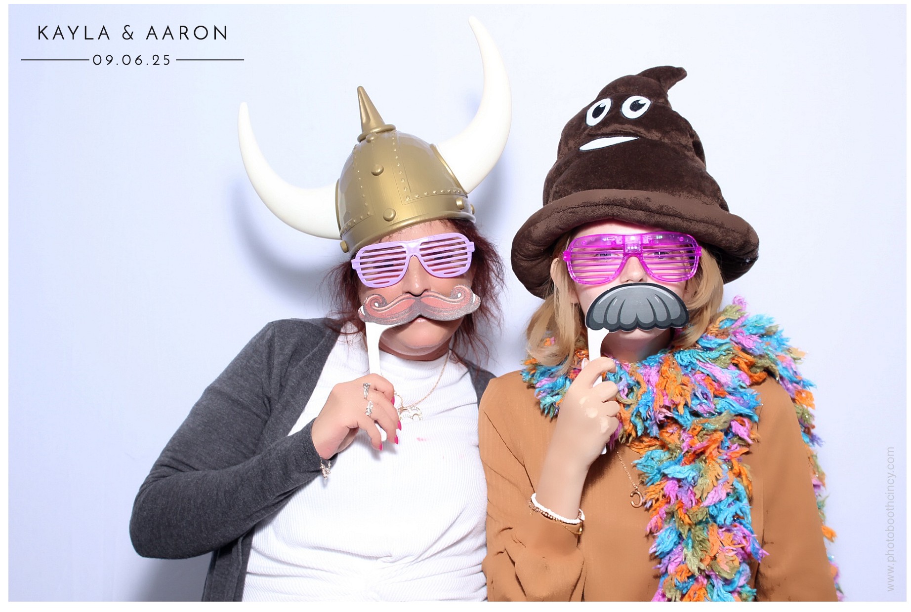 Kayla & Aaron | View more photos from the event at gallery.photoboothcincy.com/u/PhotoBoothCincy/Kayla-Aaron