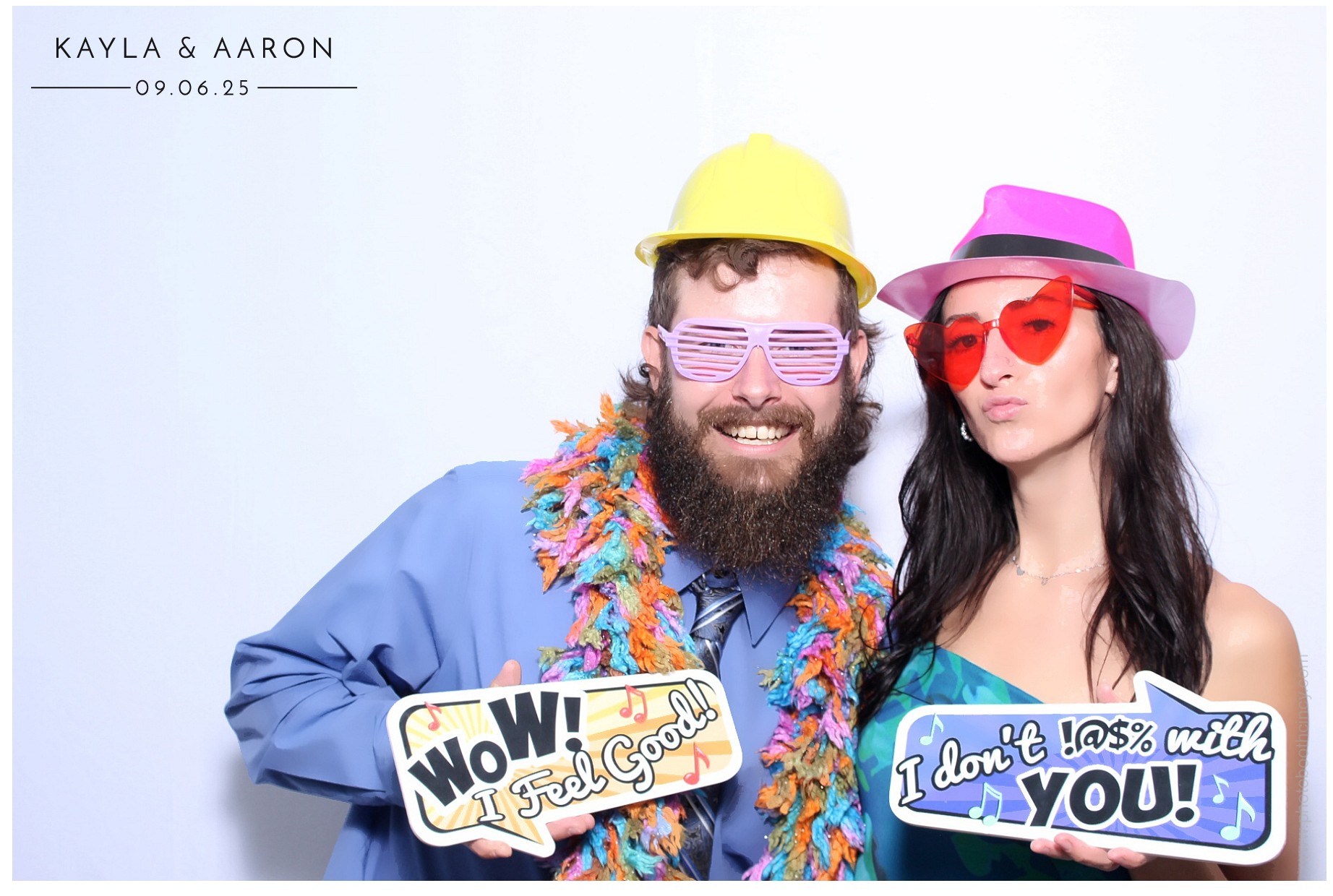 Kayla & Aaron | View more photos from the event at gallery.photoboothcincy.com/u/PhotoBoothCincy/Kayla-Aaron