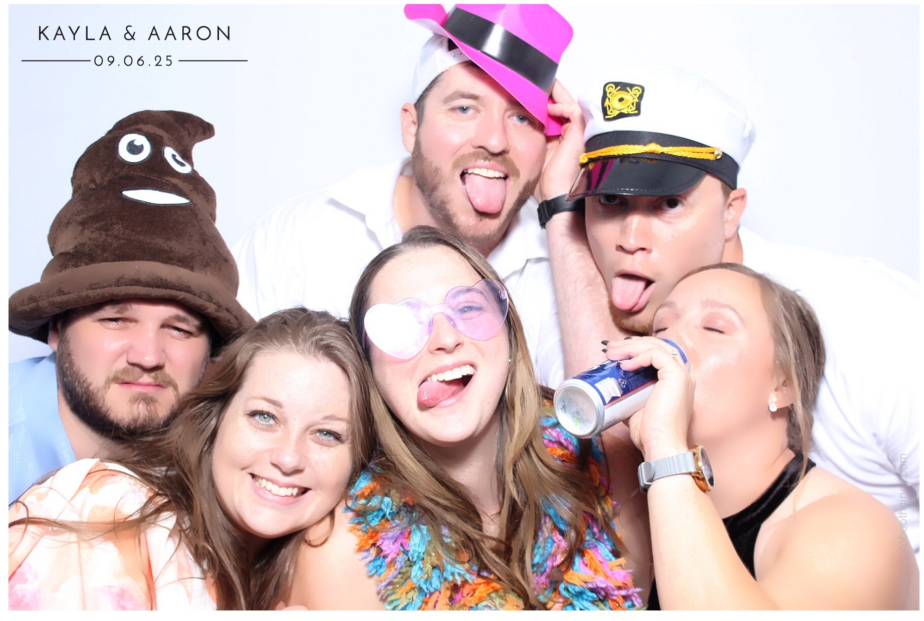 Kayla & Aaron | View more photos from the event at gallery.photoboothcincy.com/u/PhotoBoothCincy/Kayla-Aaron