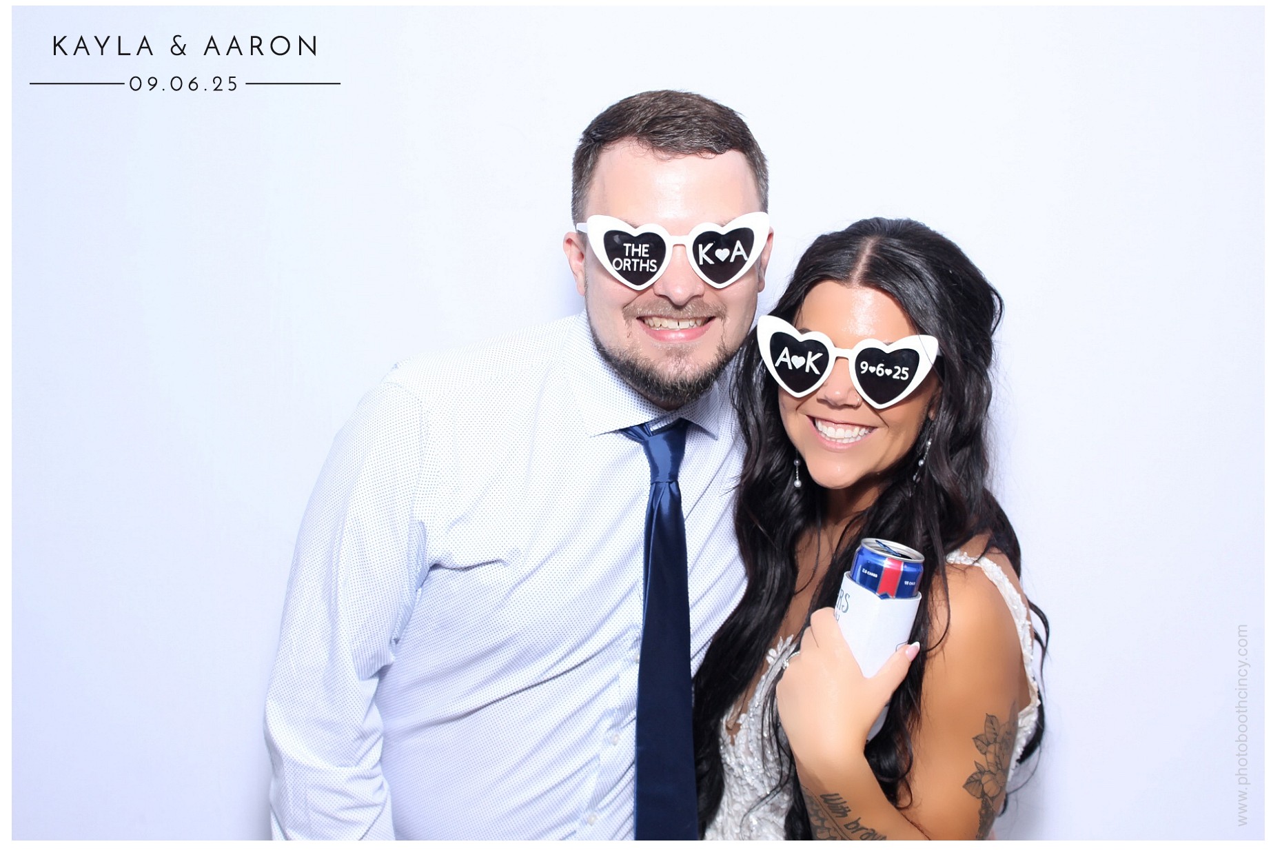 Kayla & Aaron | View more photos from the event at gallery.photoboothcincy.com/u/PhotoBoothCincy/Kayla-Aaron
