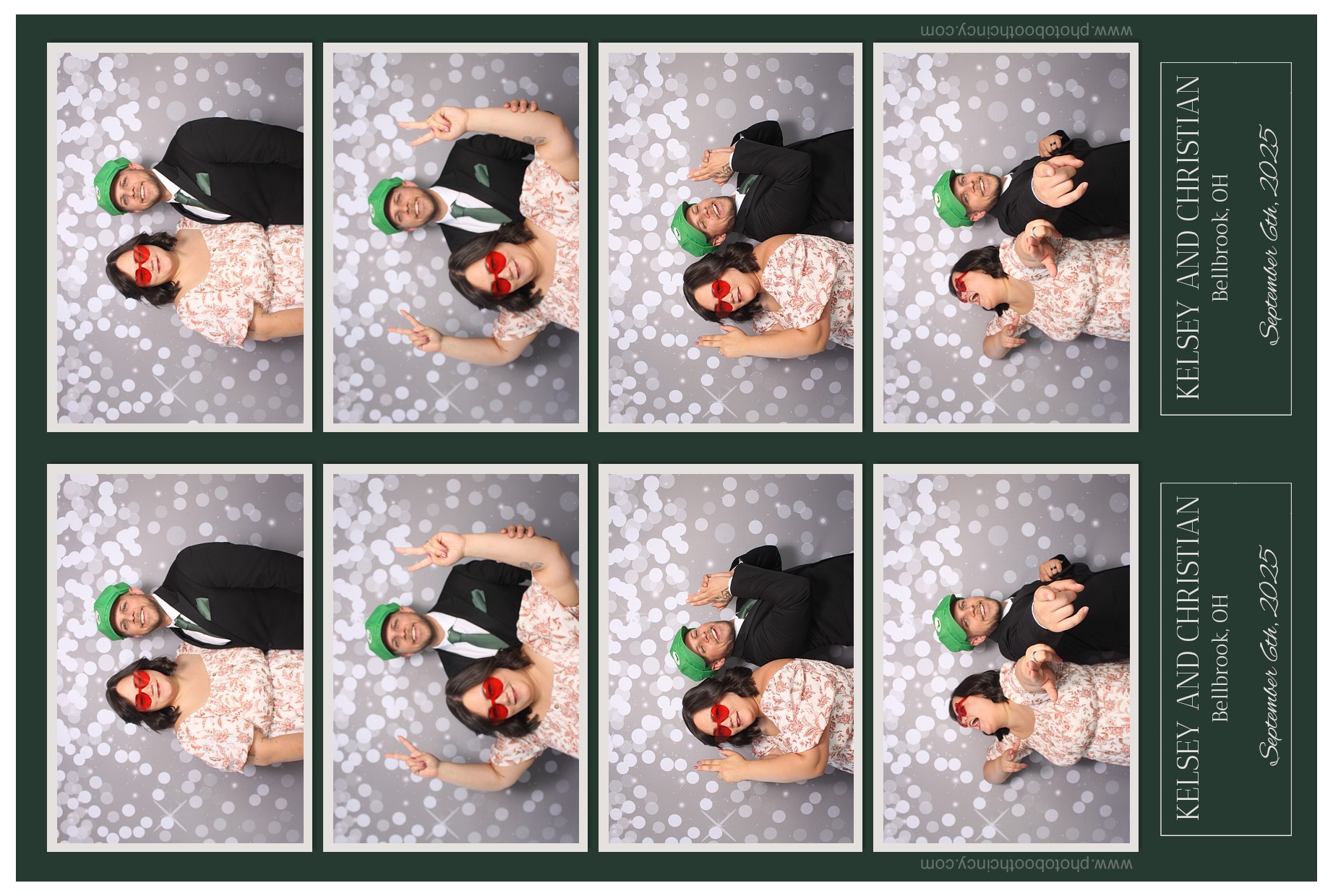 Kelsey & Christian | View more photos from the event at gallery.photoboothcincy.com/u/PhotoBoothCincy/Kelsey-Christian