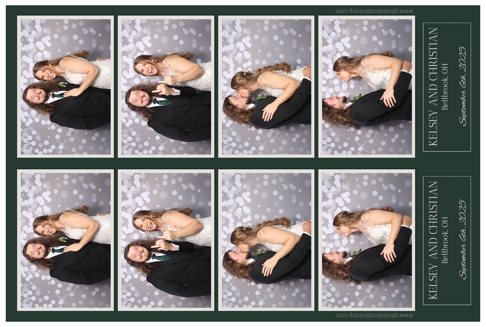 Kelsey & Christian | View more photos from the event at gallery.photoboothcincy.com/u/PhotoBoothCincy/Kelsey-Christian