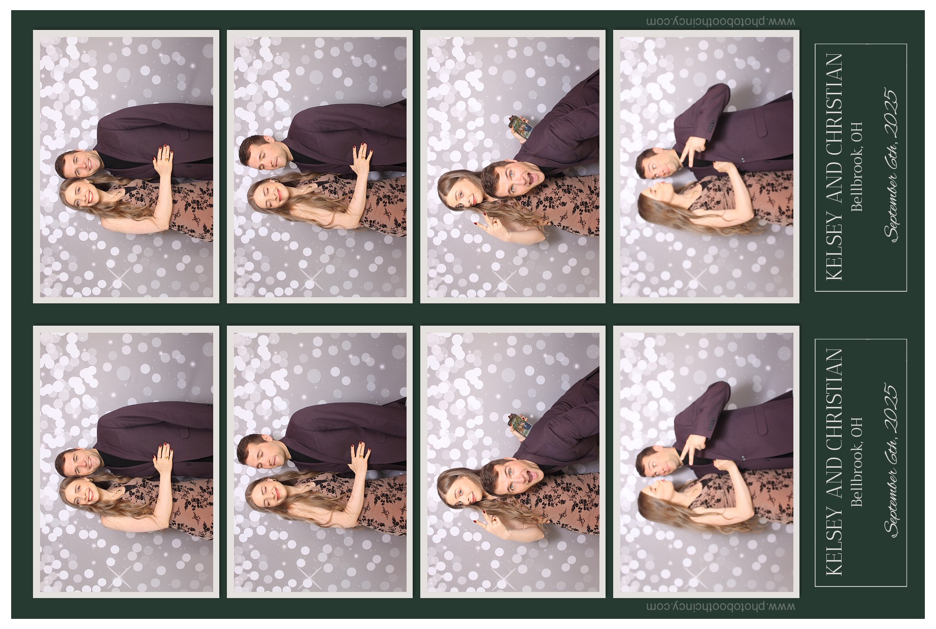Kelsey & Christian | View more photos from the event at gallery.photoboothcincy.com/u/PhotoBoothCincy/Kelsey-Christian