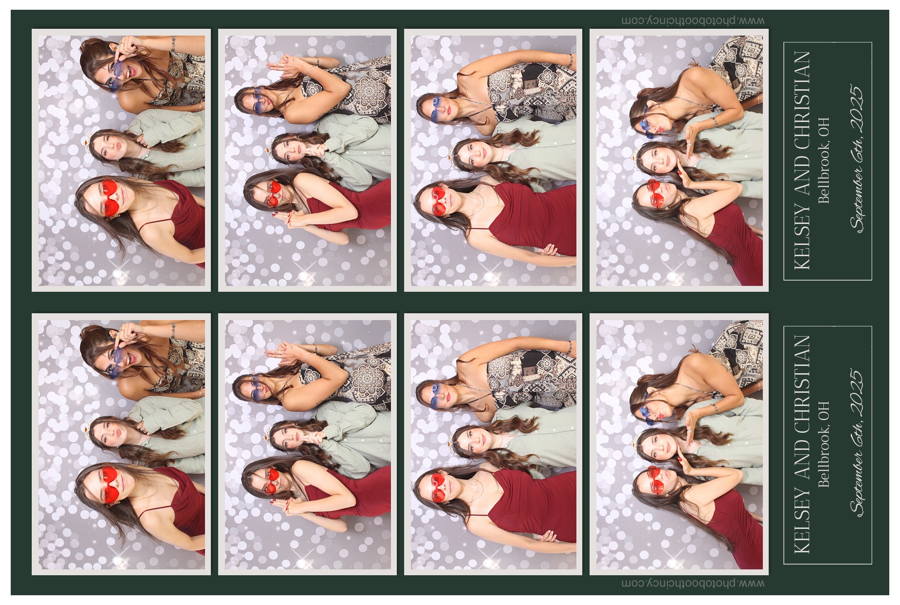 Kelsey & Christian | View more photos from the event at gallery.photoboothcincy.com/u/PhotoBoothCincy/Kelsey-Christian