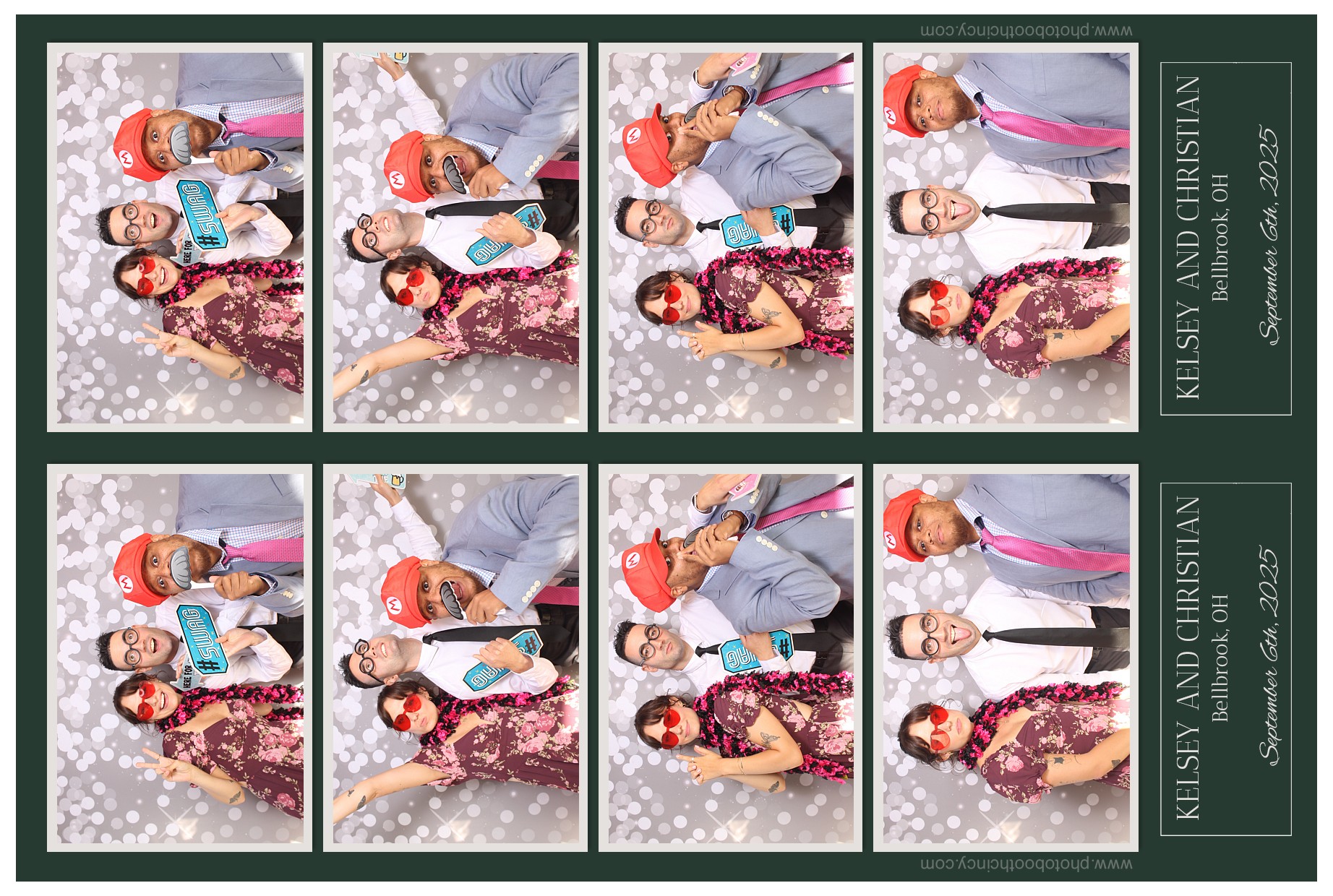 Kelsey & Christian | View more photos from the event at gallery.photoboothcincy.com/u/PhotoBoothCincy/Kelsey-Christian