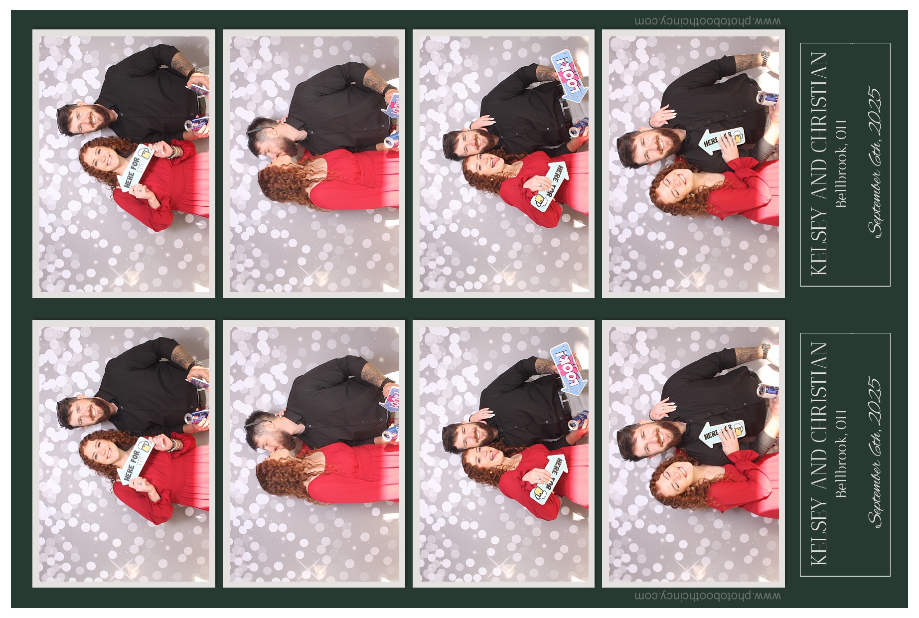 Kelsey & Christian | View more photos from the event at gallery.photoboothcincy.com/u/PhotoBoothCincy/Kelsey-Christian