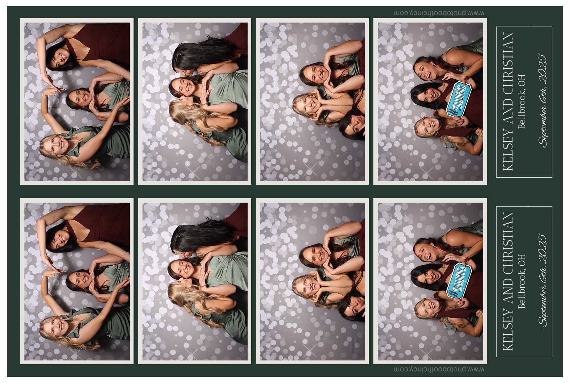 Kelsey & Christian | View more photos from the event at gallery.photoboothcincy.com/u/PhotoBoothCincy/Kelsey-Christian
