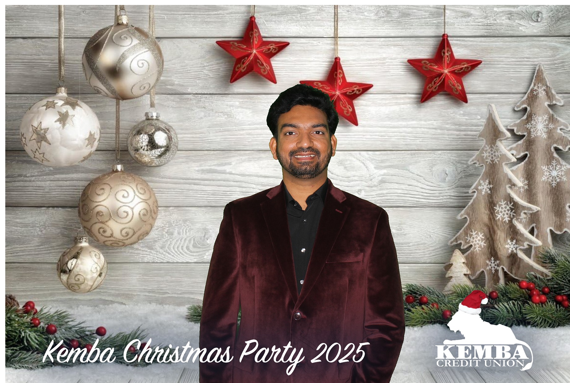 Kemba Christmas party | View more photos from the event at gallery.photoboothcincy.com/u/PhotoBoothCincy/Kemba-Christmas-party