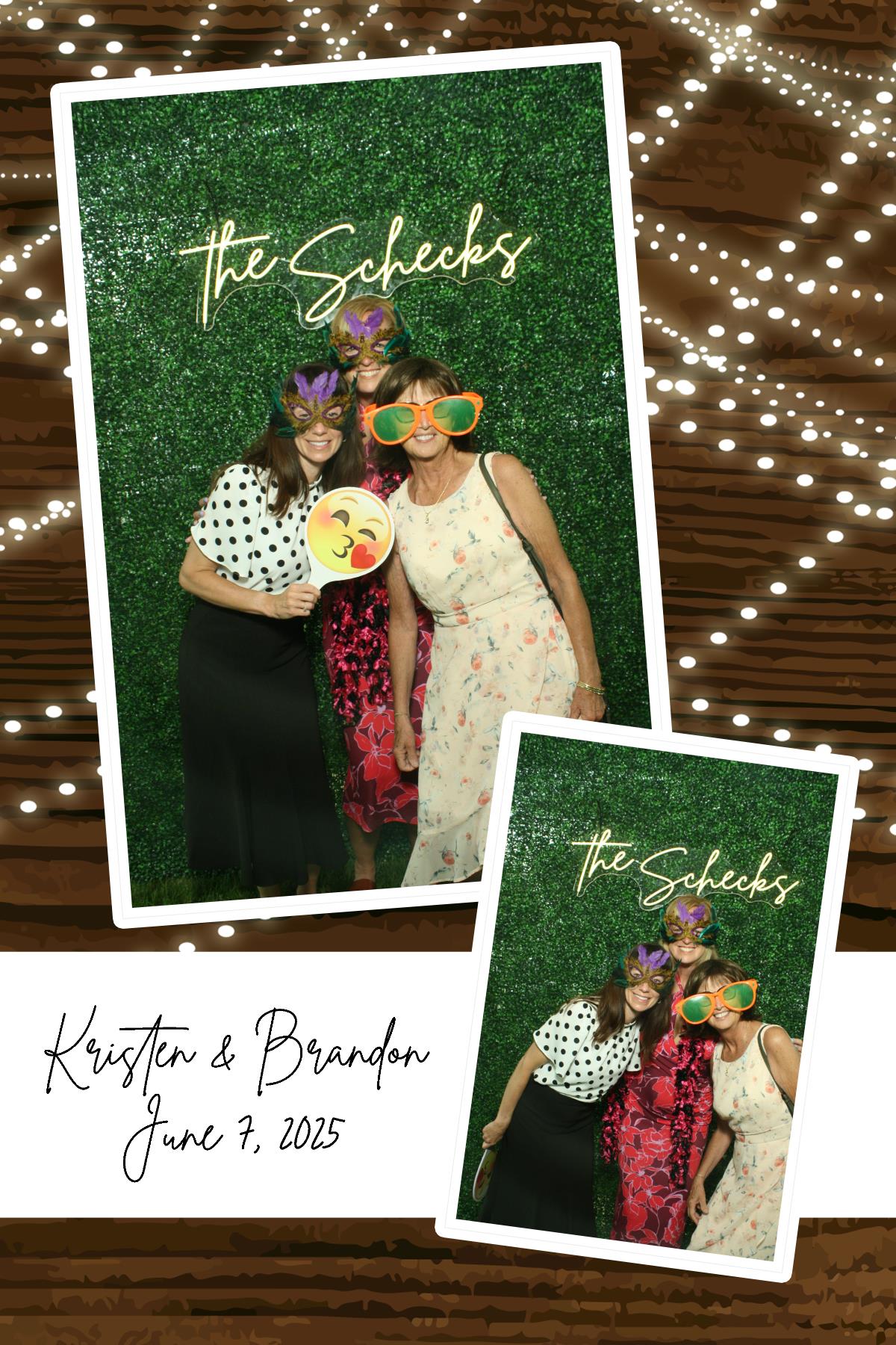Kristen & Brandon | View more photos from the event at gallery.photoboothcincy.com/u/PhotoBoothCincy/Kristen-Brandon