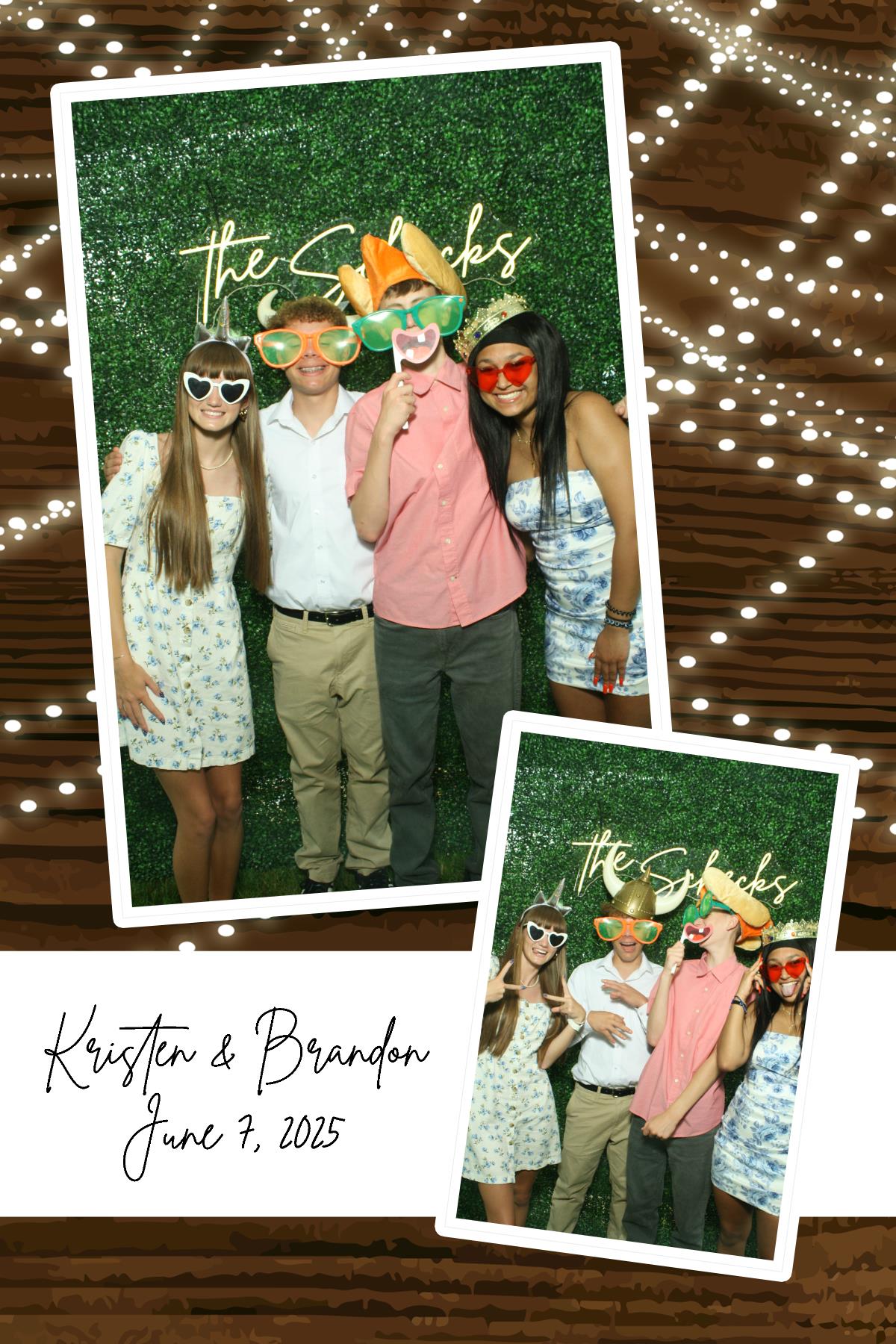 Kristen & Brandon | View more photos from the event at gallery.photoboothcincy.com/u/PhotoBoothCincy/Kristen-Brandon