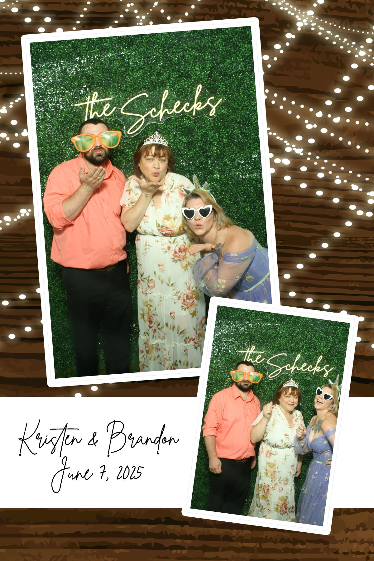 Kristen & Brandon | View more photos from the event at gallery.photoboothcincy.com/u/PhotoBoothCincy/Kristen-Brandon
