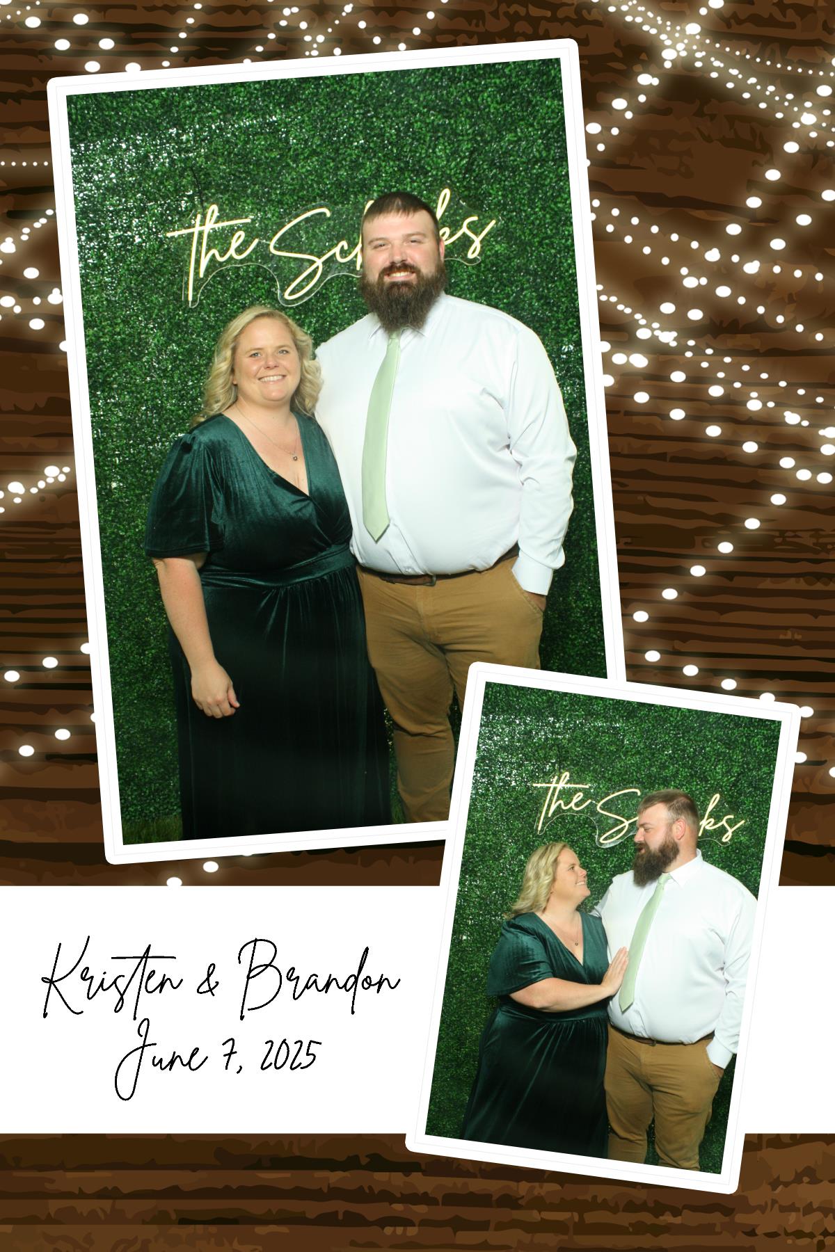 Kristen & Brandon | View more photos from the event at gallery.photoboothcincy.com/u/PhotoBoothCincy/Kristen-Brandon