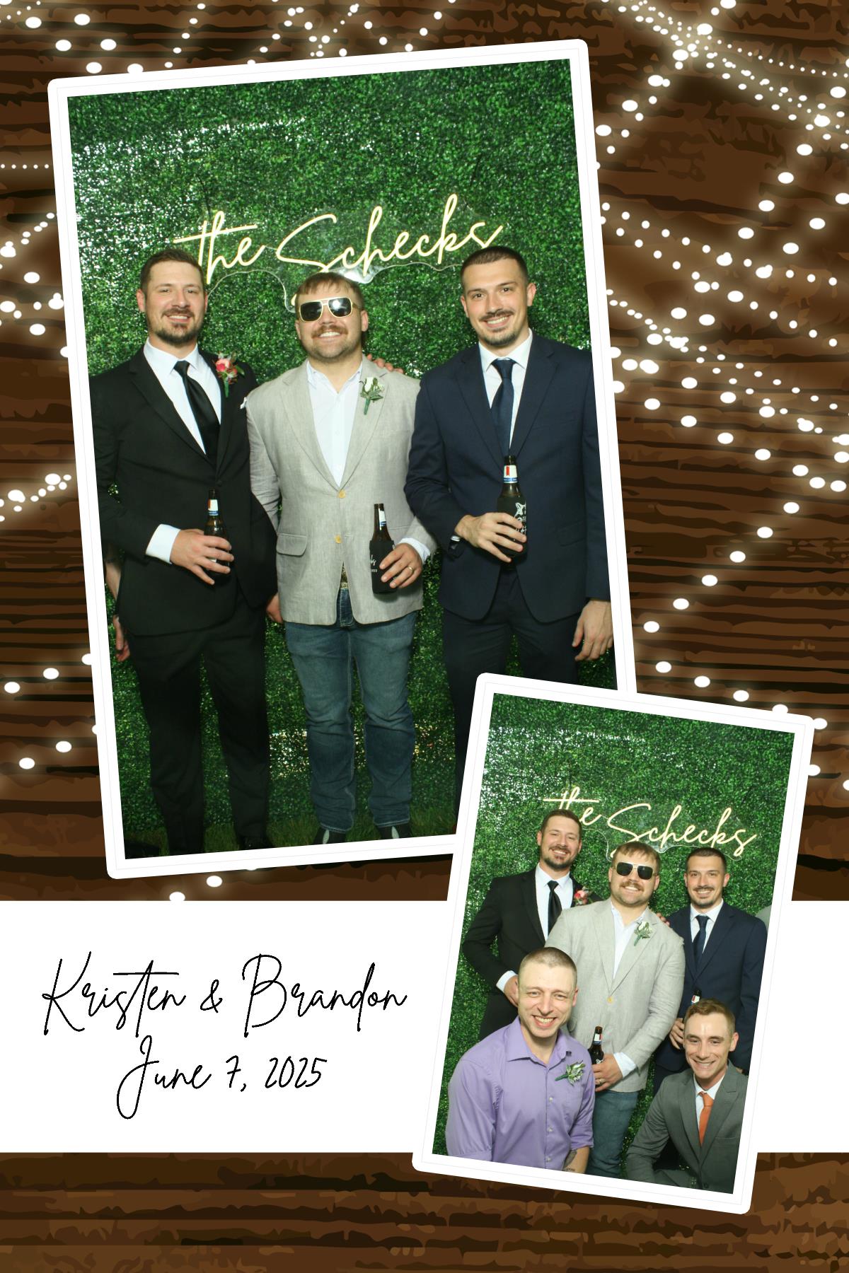 Kristen & Brandon | View more photos from the event at gallery.photoboothcincy.com/u/PhotoBoothCincy/Kristen-Brandon