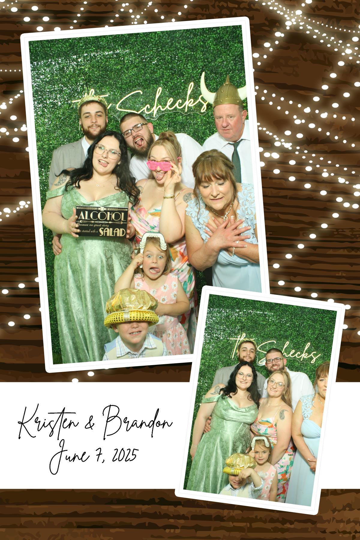 Kristen & Brandon | View more photos from the event at gallery.photoboothcincy.com/u/PhotoBoothCincy/Kristen-Brandon