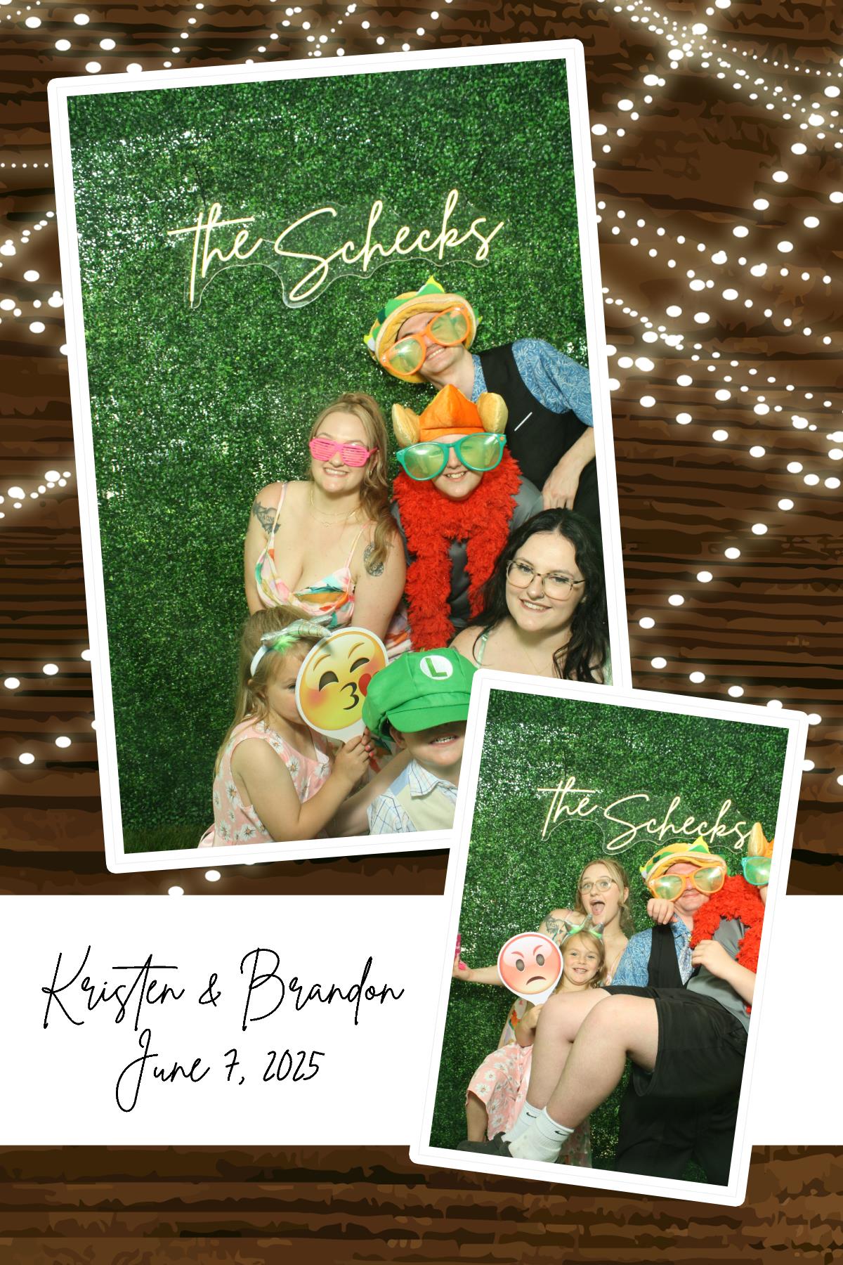 Kristen & Brandon | View more photos from the event at gallery.photoboothcincy.com/u/PhotoBoothCincy/Kristen-Brandon