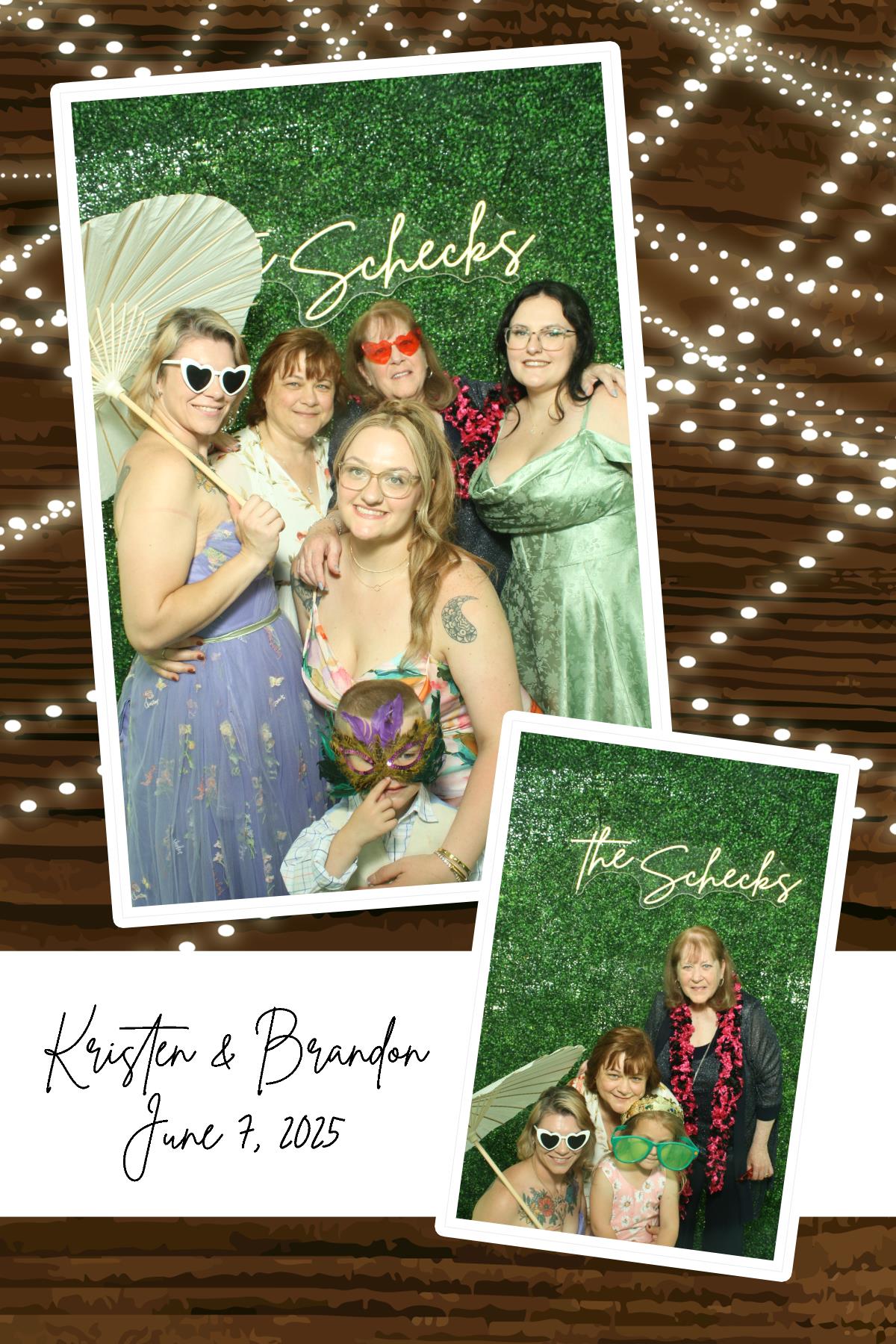 Kristen & Brandon | View more photos from the event at gallery.photoboothcincy.com/u/PhotoBoothCincy/Kristen-Brandon