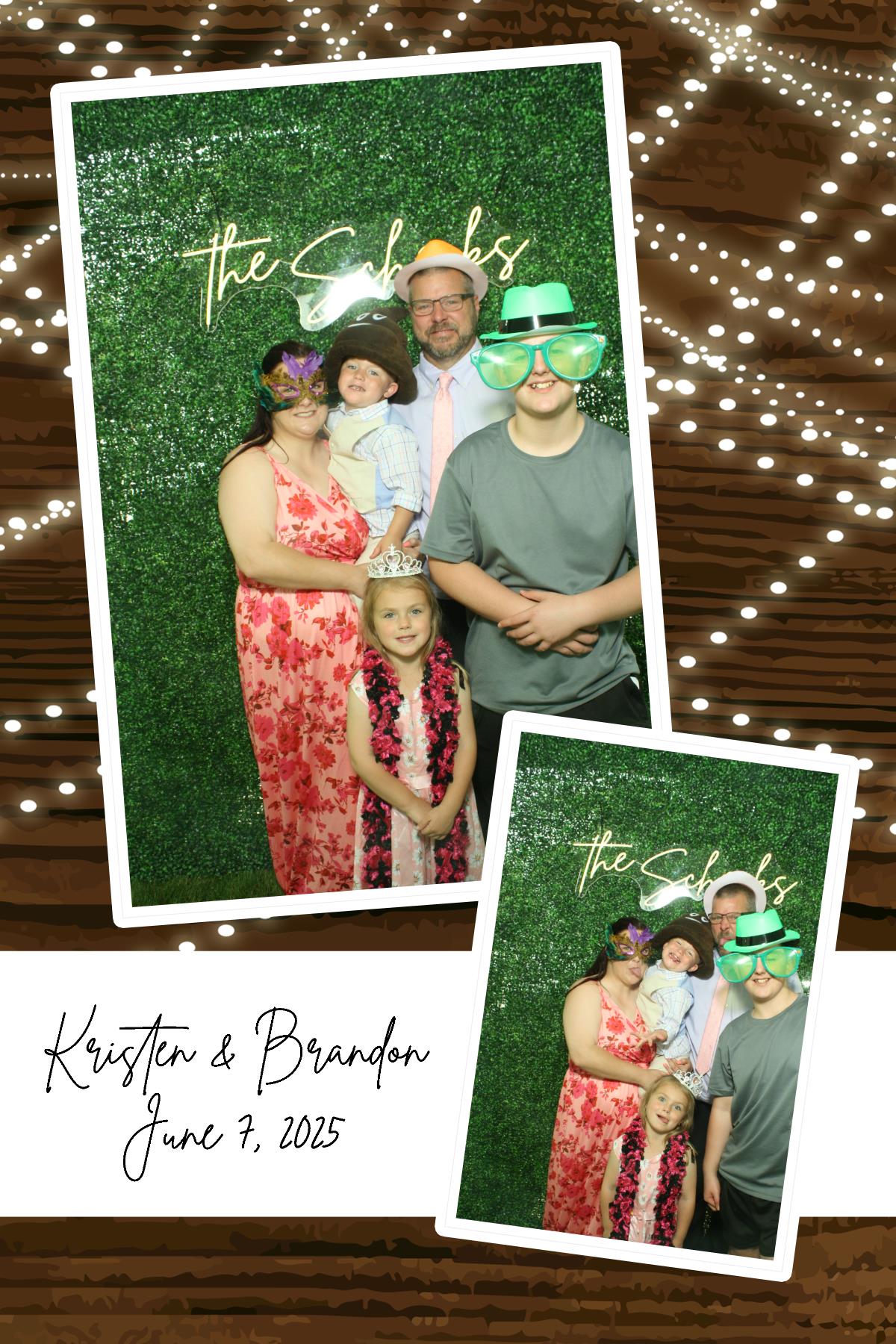 Kristen & Brandon | View more photos from the event at gallery.photoboothcincy.com/u/PhotoBoothCincy/Kristen-Brandon