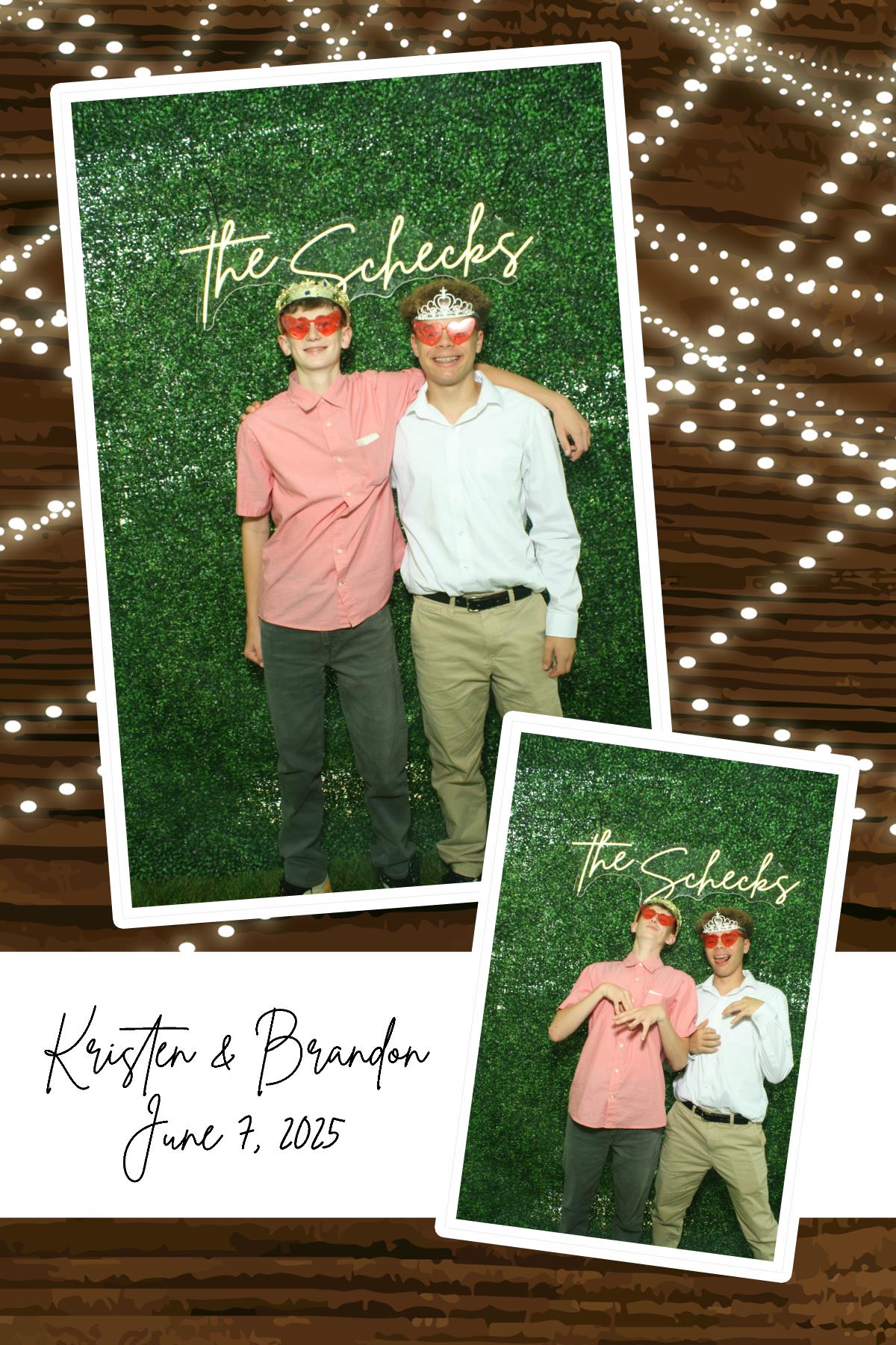 Kristen & Brandon | View more photos from the event at gallery.photoboothcincy.com/u/PhotoBoothCincy/Kristen-Brandon
