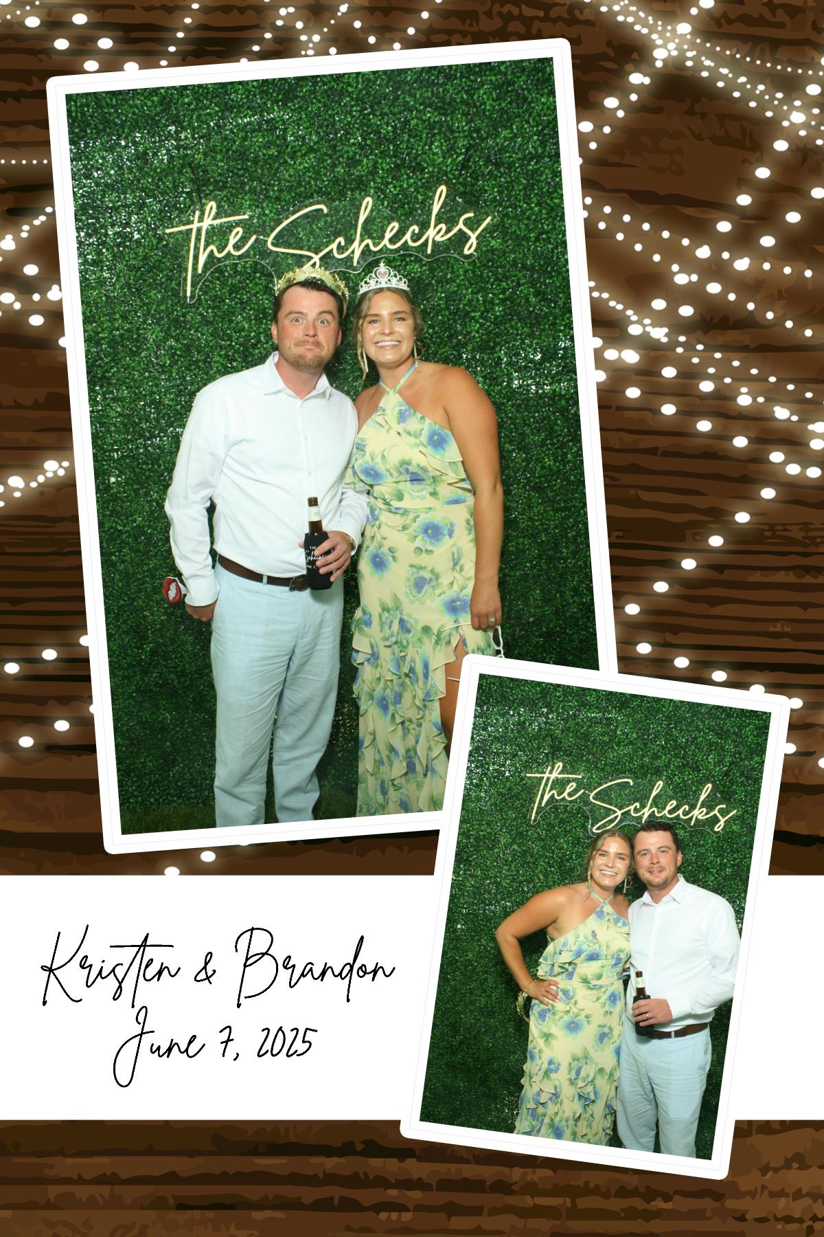 Kristen & Brandon | View more photos from the event at gallery.photoboothcincy.com/u/PhotoBoothCincy/Kristen-Brandon