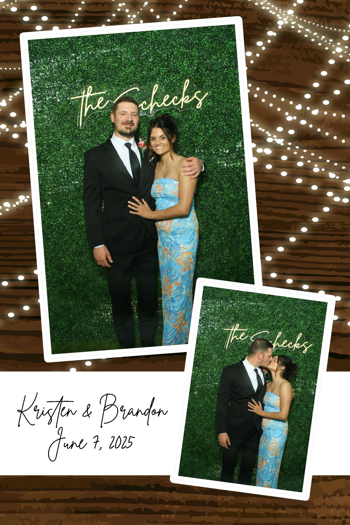 Kristen & Brandon | View more photos from the event at gallery.photoboothcincy.com/u/PhotoBoothCincy/Kristen-Brandon