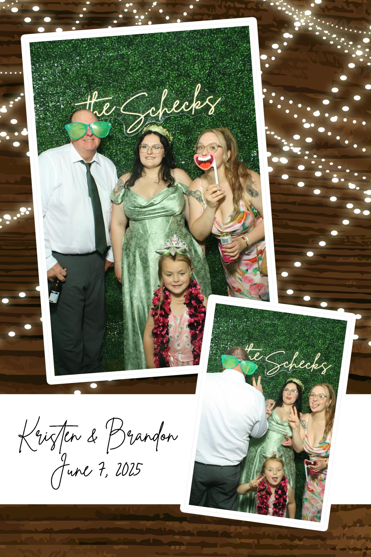 Kristen & Brandon | View more photos from the event at gallery.photoboothcincy.com/u/PhotoBoothCincy/Kristen-Brandon