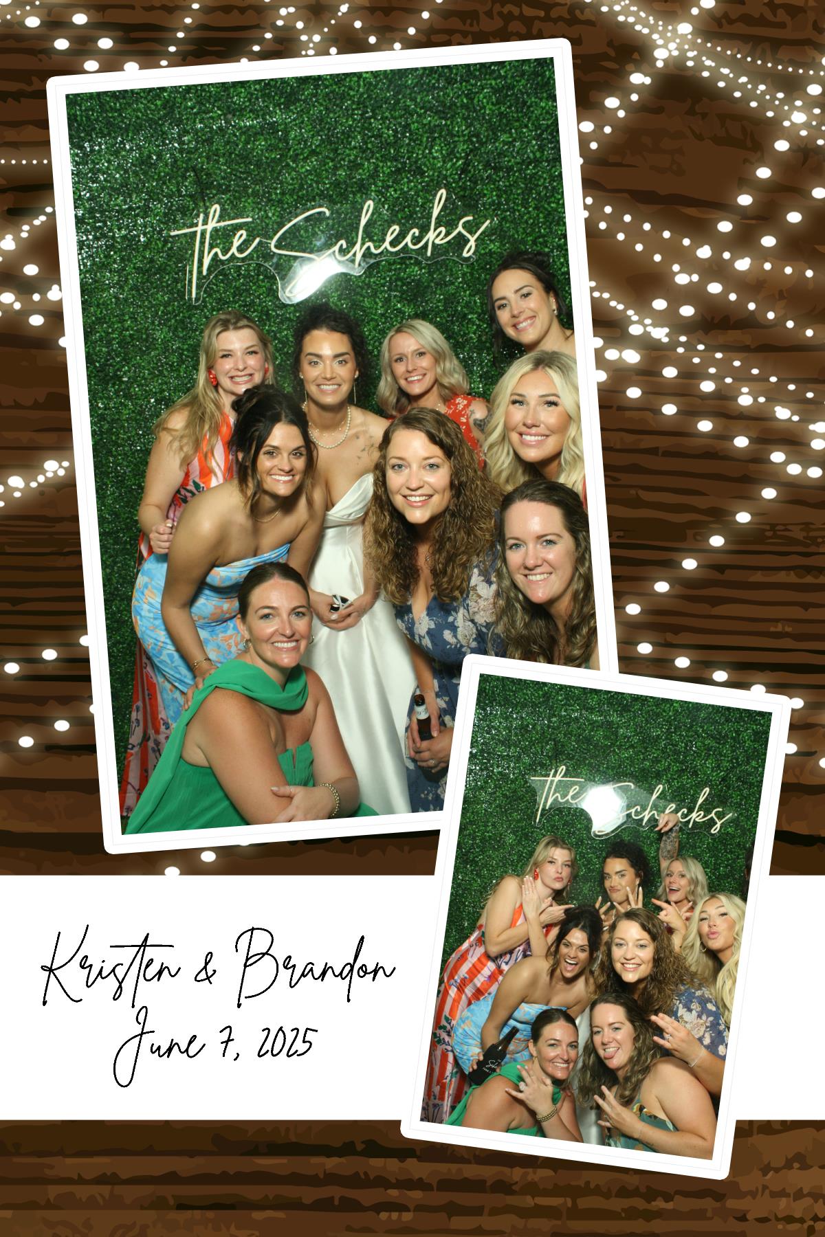 Kristen & Brandon | View more photos from the event at gallery.photoboothcincy.com/u/PhotoBoothCincy/Kristen-Brandon