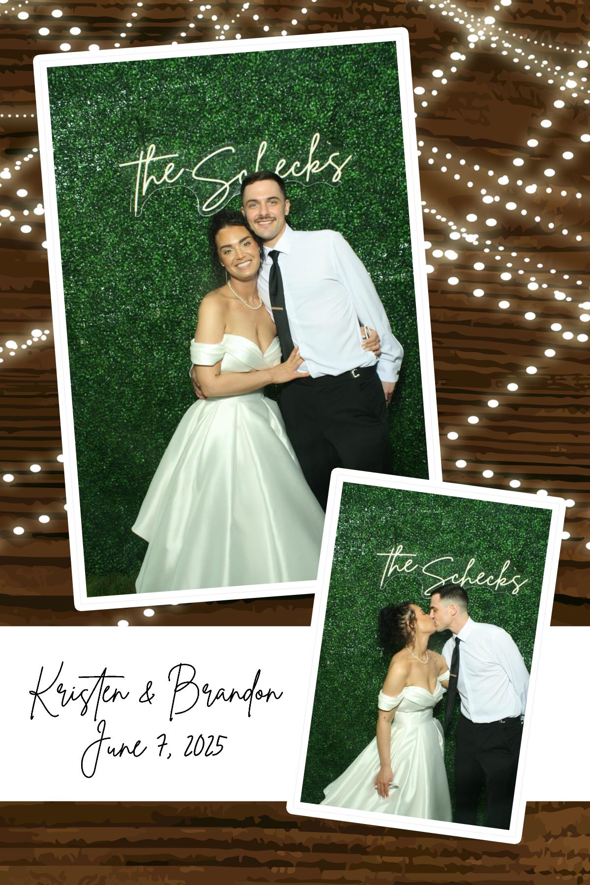 Kristen & Brandon | View more photos from the event at gallery.photoboothcincy.com/u/PhotoBoothCincy/Kristen-Brandon
