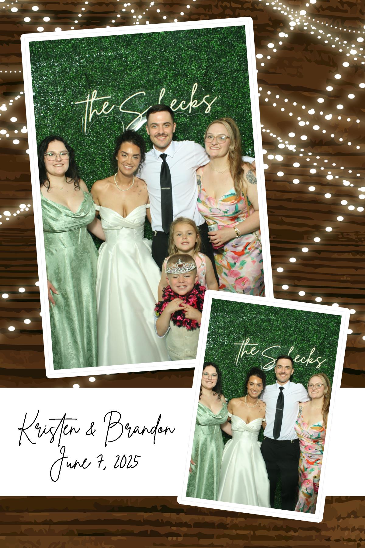 Kristen & Brandon | View more photos from the event at gallery.photoboothcincy.com/u/PhotoBoothCincy/Kristen-Brandon