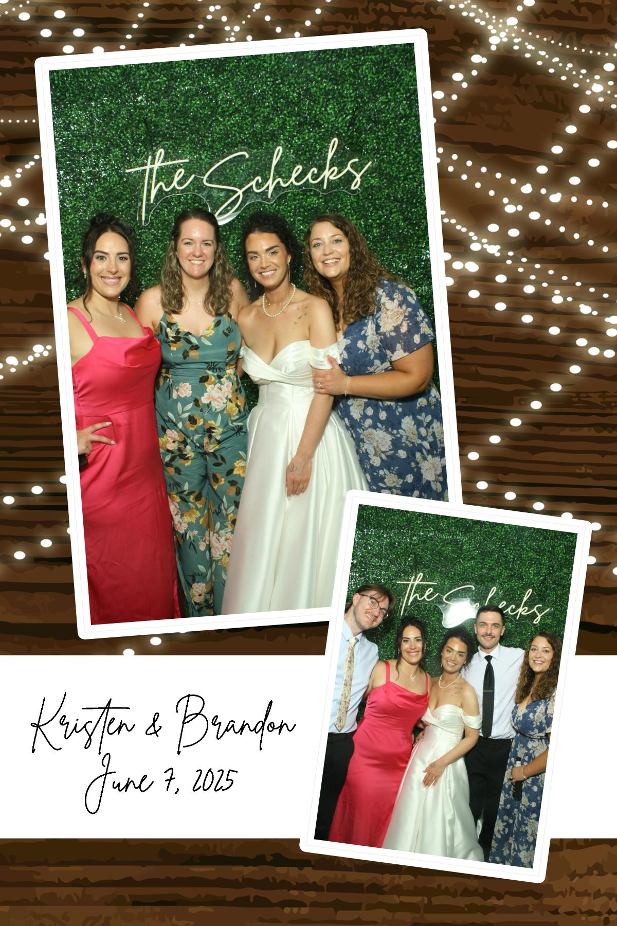 Kristen & Brandon | View more photos from the event at gallery.photoboothcincy.com/u/PhotoBoothCincy/Kristen-Brandon