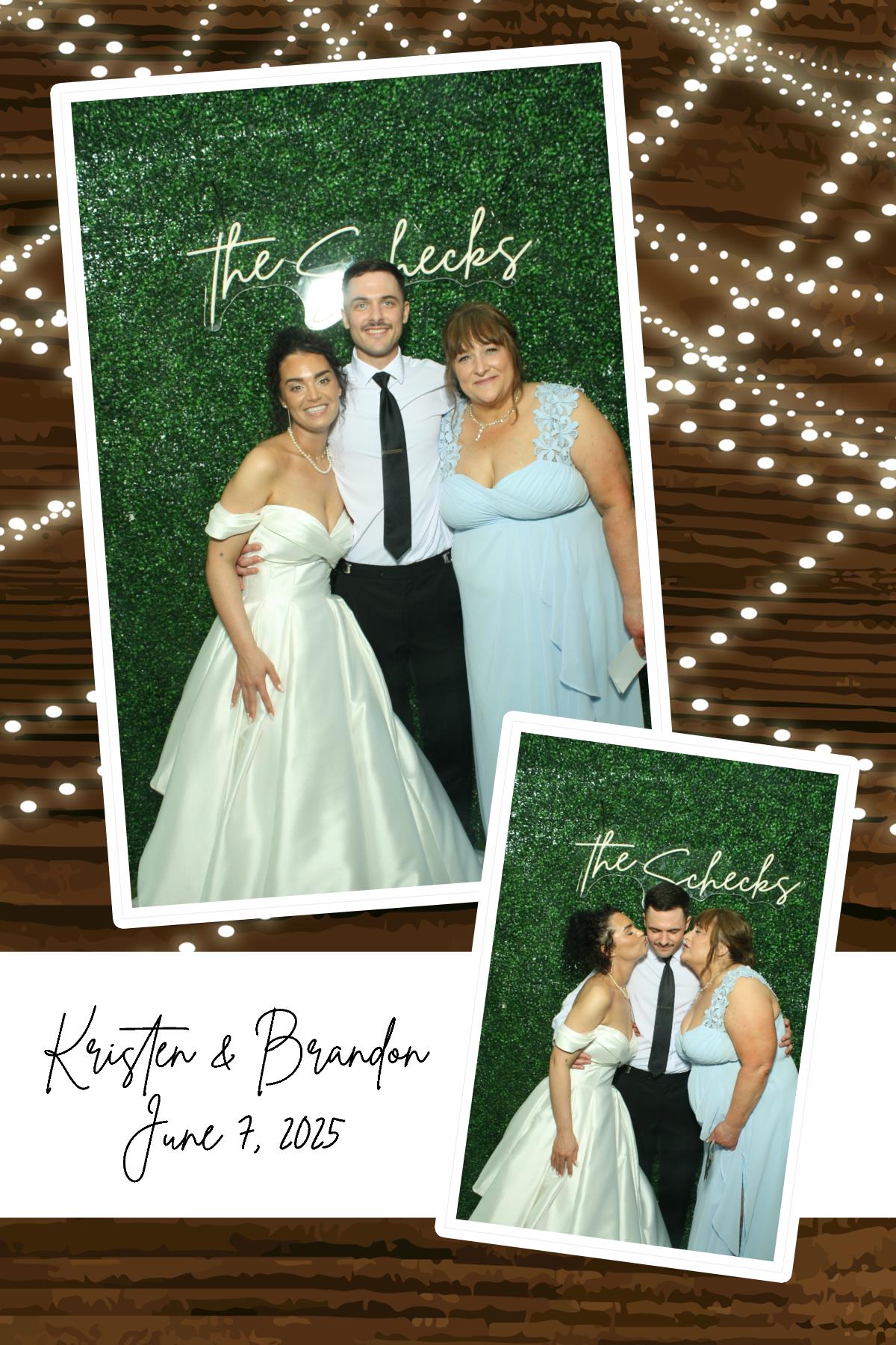 Kristen & Brandon | View more photos from the event at gallery.photoboothcincy.com/u/PhotoBoothCincy/Kristen-Brandon