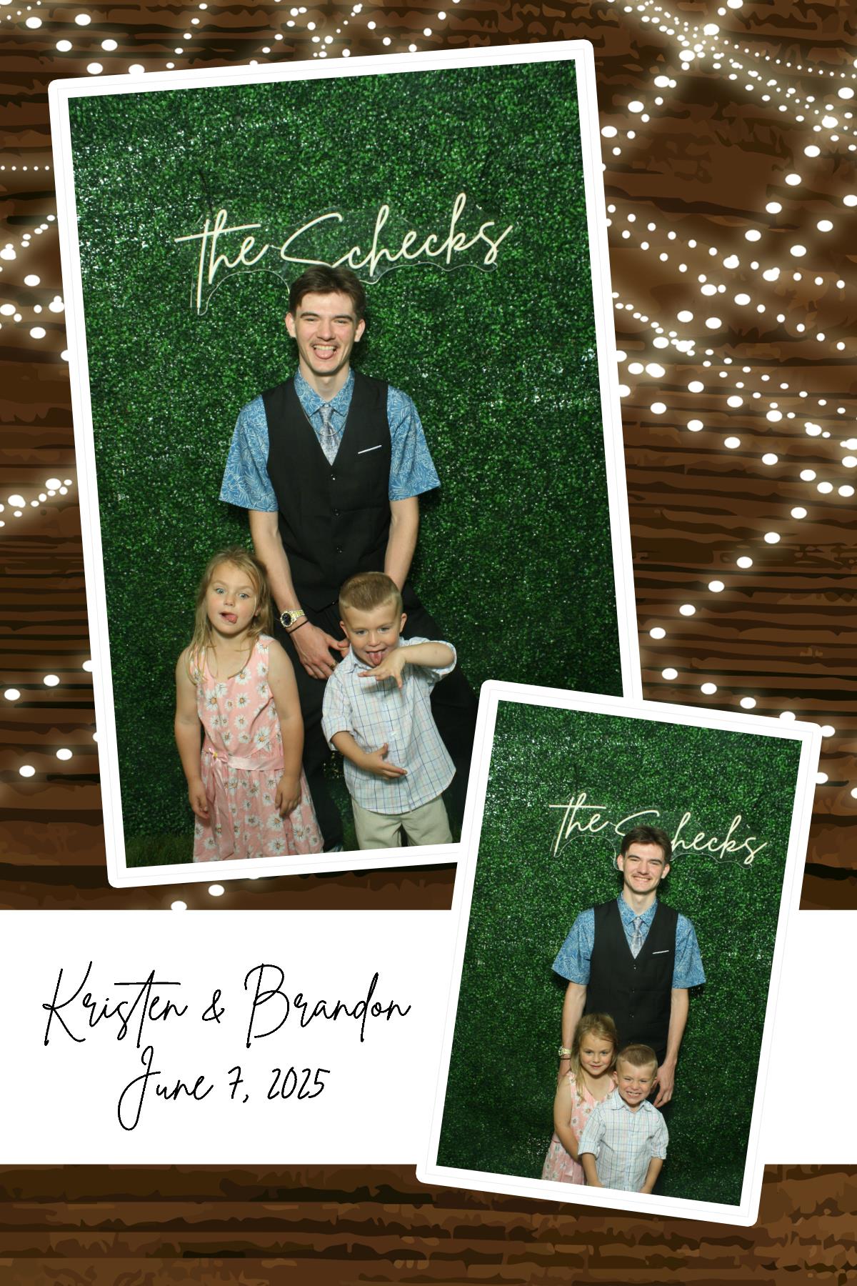 Kristen & Brandon | View more photos from the event at gallery.photoboothcincy.com/u/PhotoBoothCincy/Kristen-Brandon
