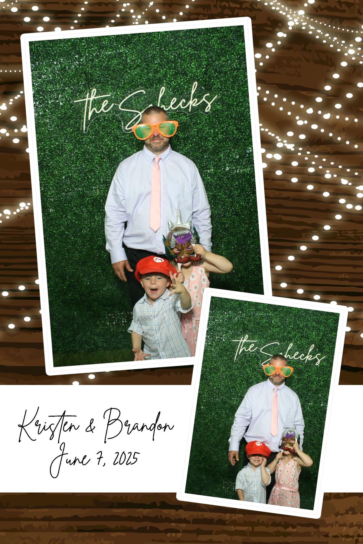 Kristen & Brandon | View more photos from the event at gallery.photoboothcincy.com/u/PhotoBoothCincy/Kristen-Brandon