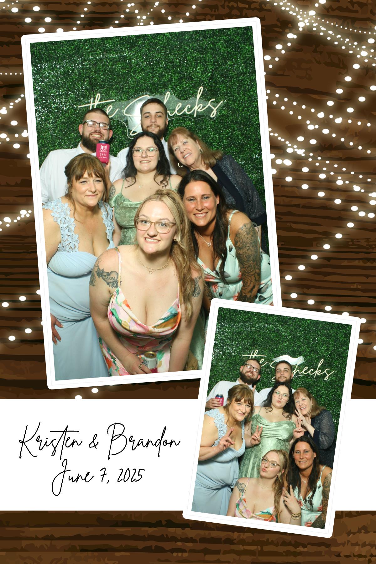 Kristen & Brandon | View more photos from the event at gallery.photoboothcincy.com/u/PhotoBoothCincy/Kristen-Brandon