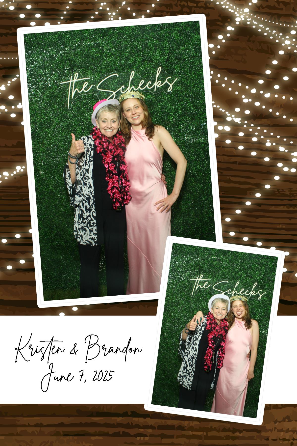 Kristen & Brandon | View more photos from the event at gallery.photoboothcincy.com/u/PhotoBoothCincy/Kristen-Brandon