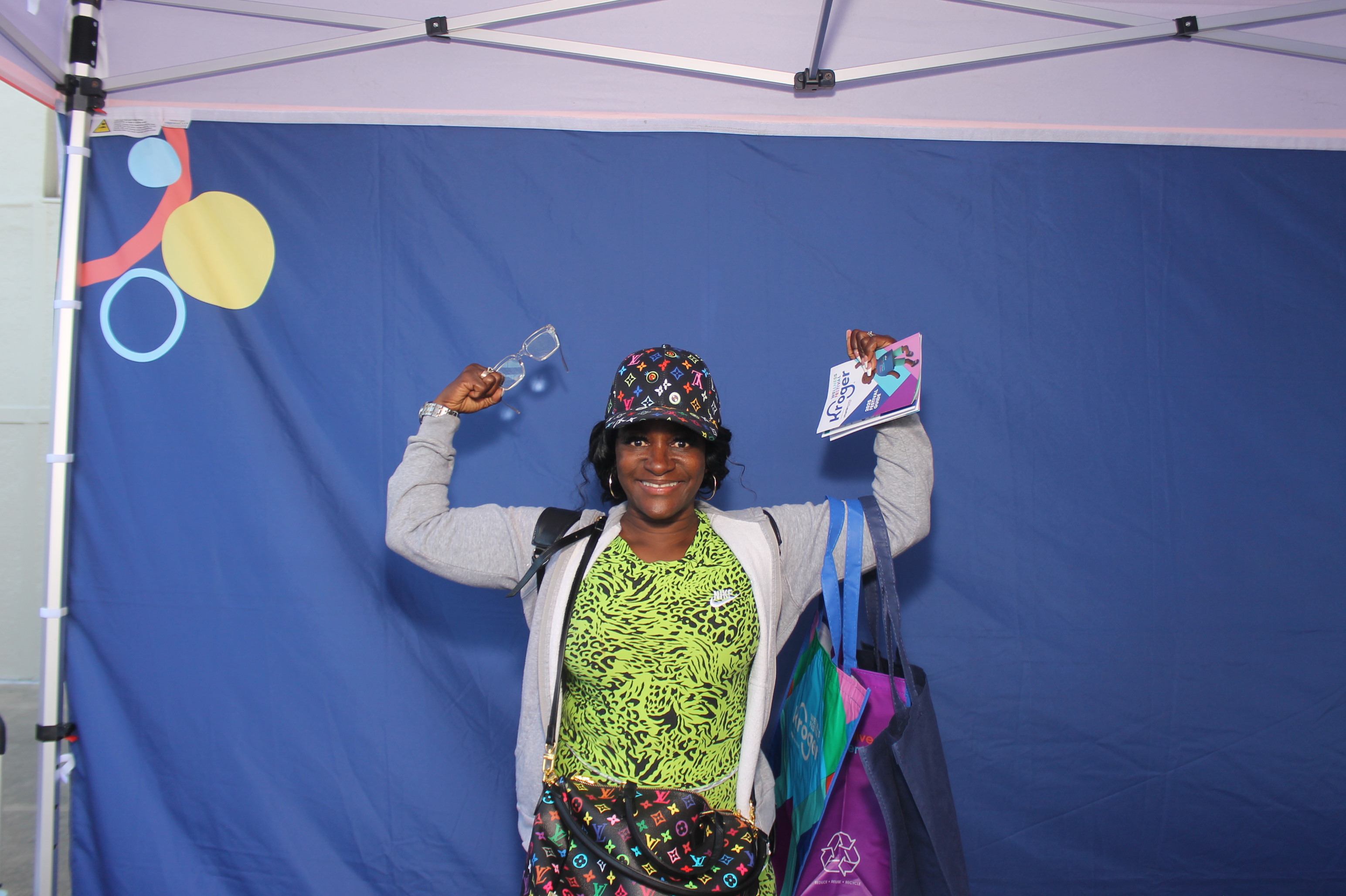 Kroger Wellness Festival Visory Saturday | View more photos from the event at gallery.photoboothcincy.com/u/PhotoBoothCincy/Kroger-Wellness-Festival-Visory-Saturday