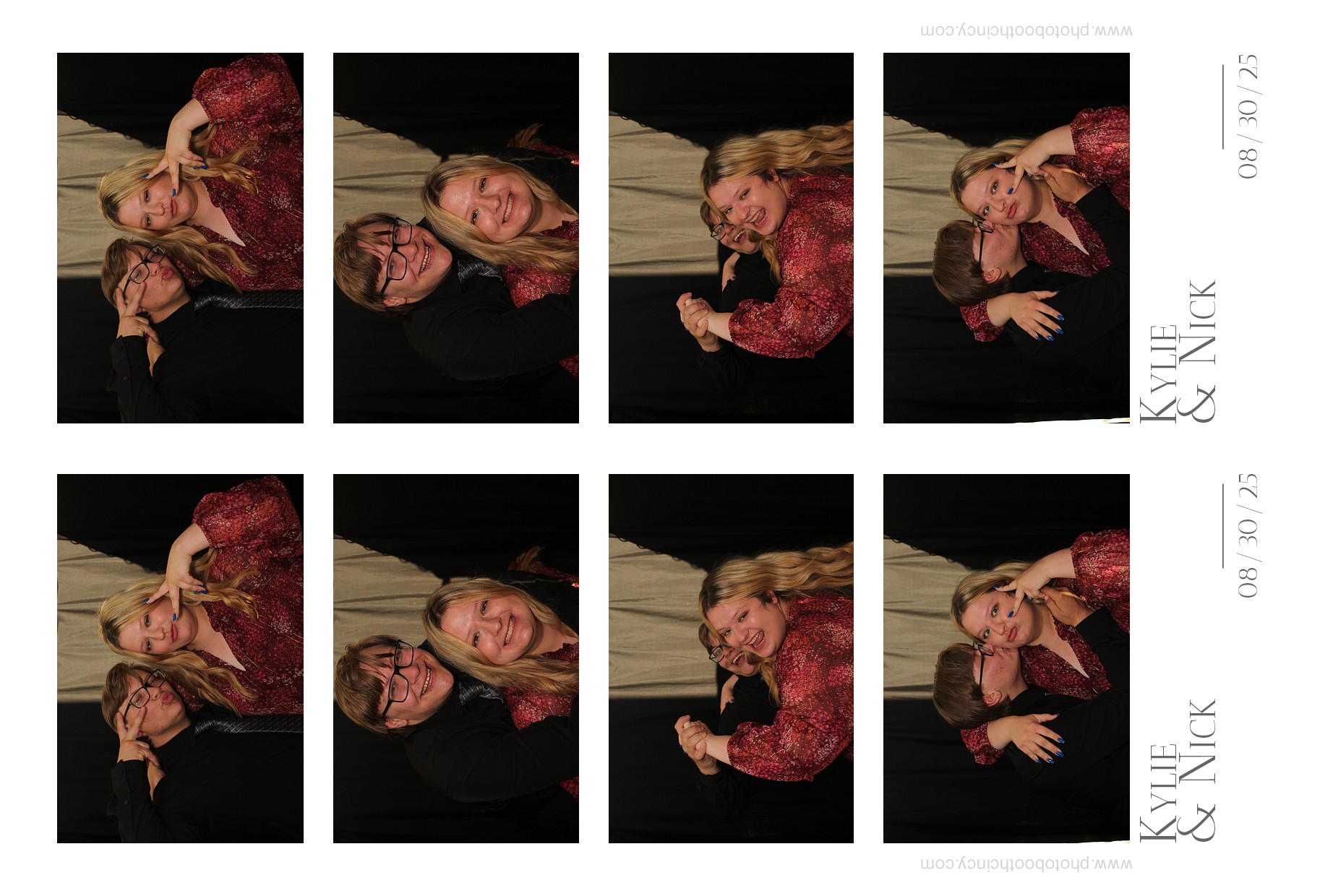 Kylie & Nick | View more photos from the event at gallery.photoboothcincy.com/u/PhotoBoothCincy/Kylie-Nick