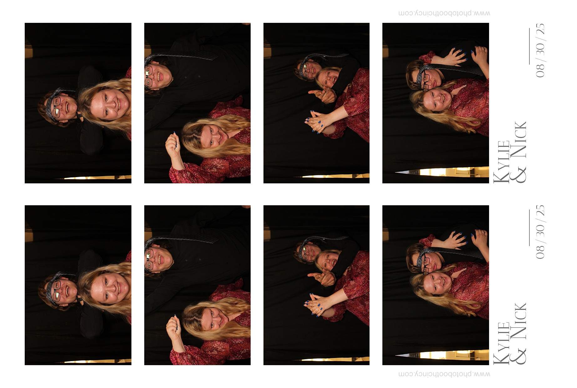 Kylie & Nick | View more photos from the event at gallery.photoboothcincy.com/u/PhotoBoothCincy/Kylie-Nick
