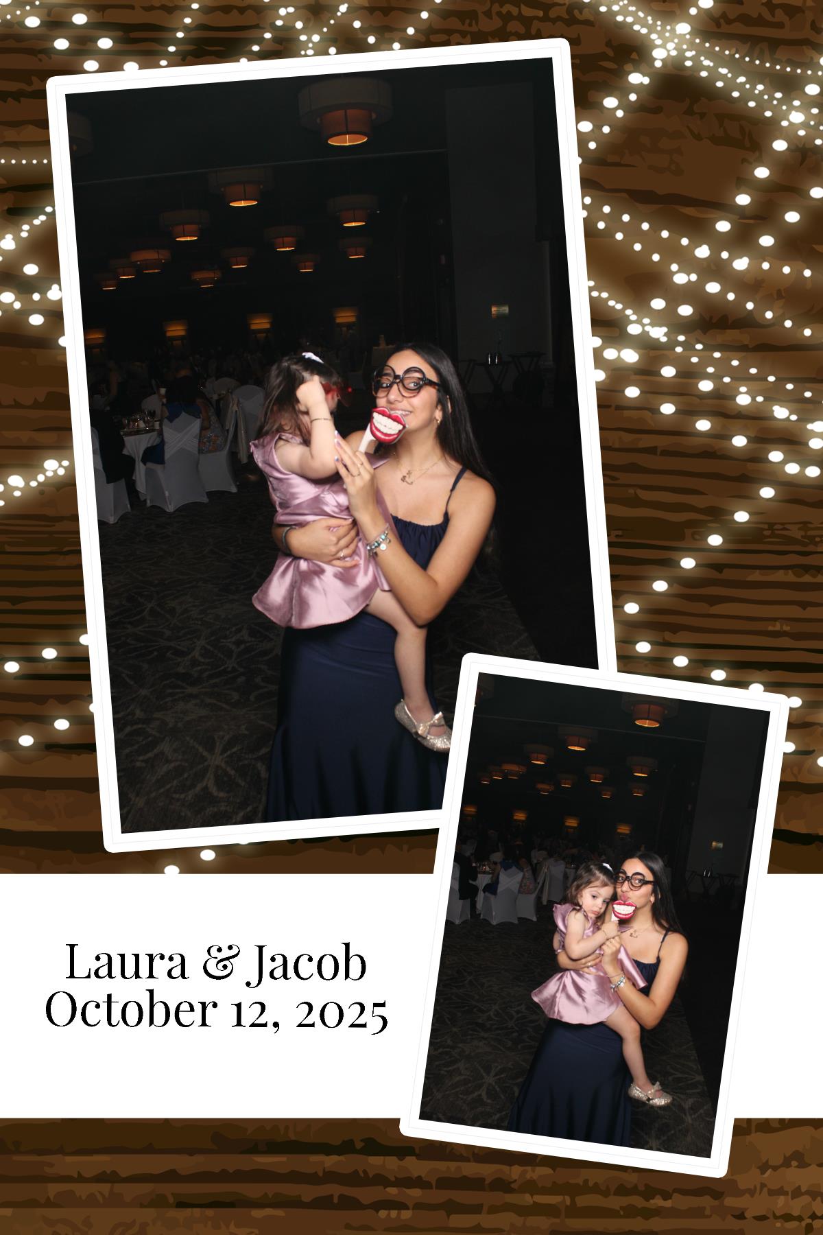 Laura & Jacob | View more photos from the event at gallery.photoboothcincy.com/u/PhotoBoothCincy/Laura-Jacob